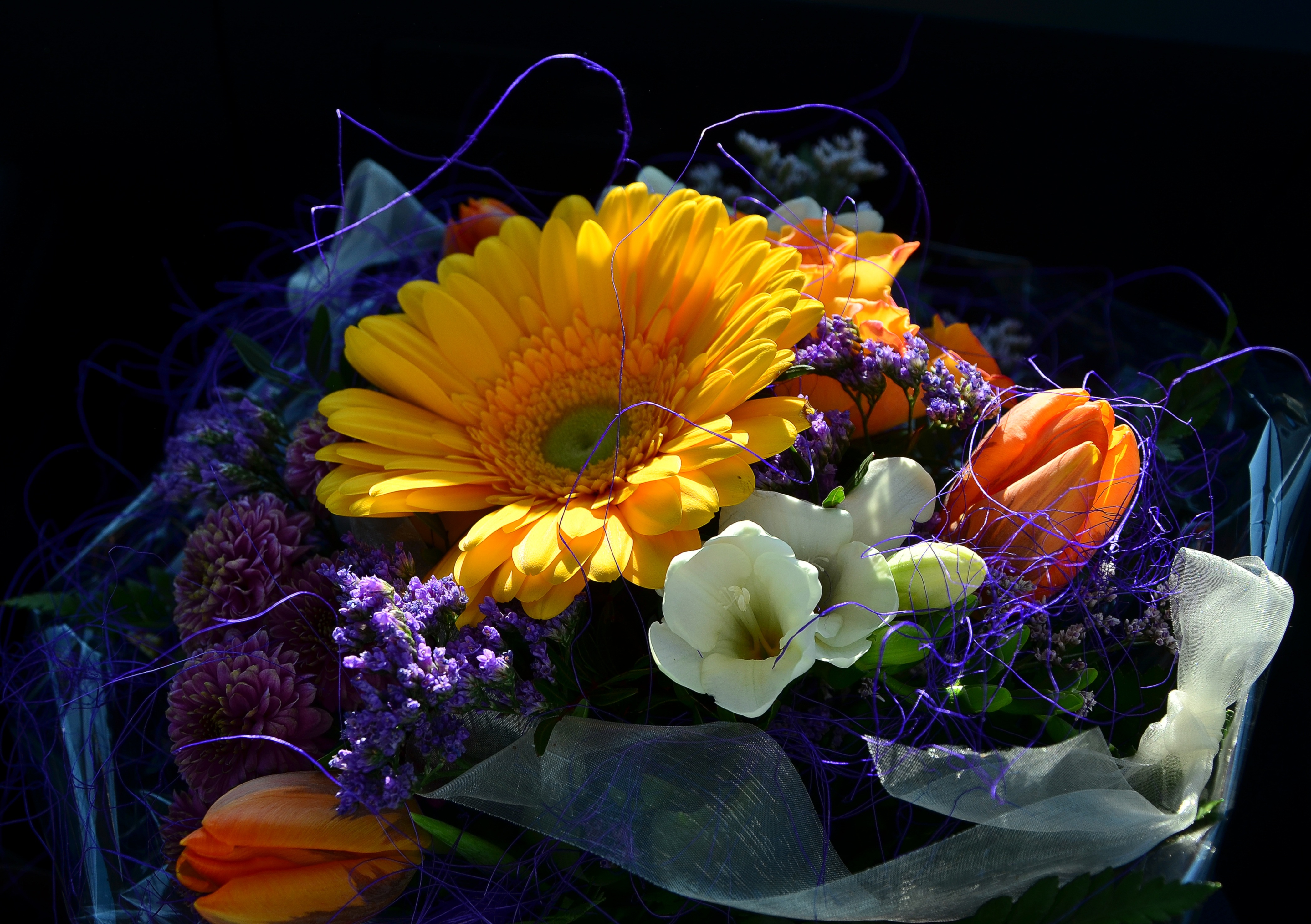 Wallpapers floral festive bouquet flower on the desktop