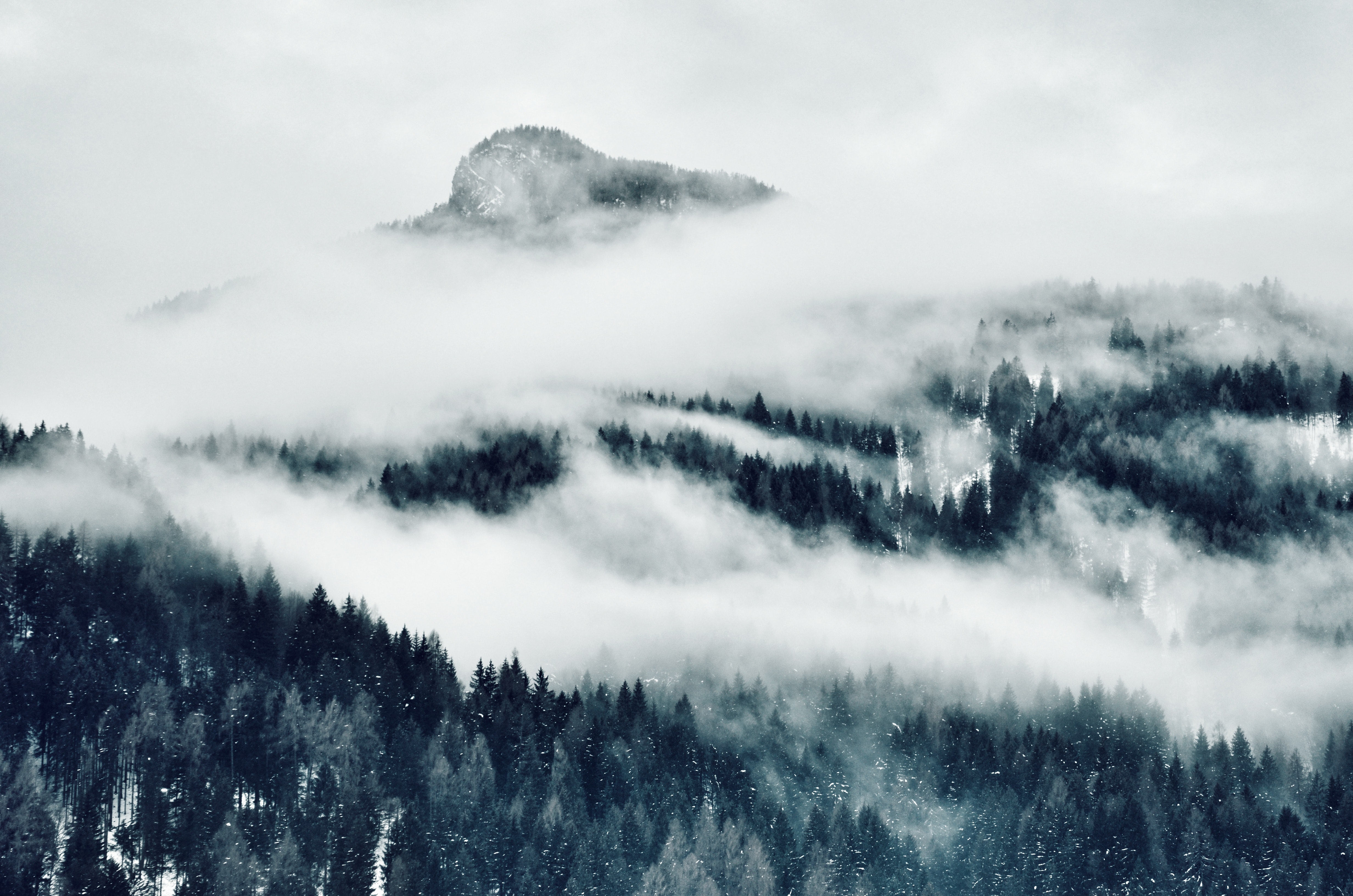 Wallpapers landscape above clouds nature on the desktop