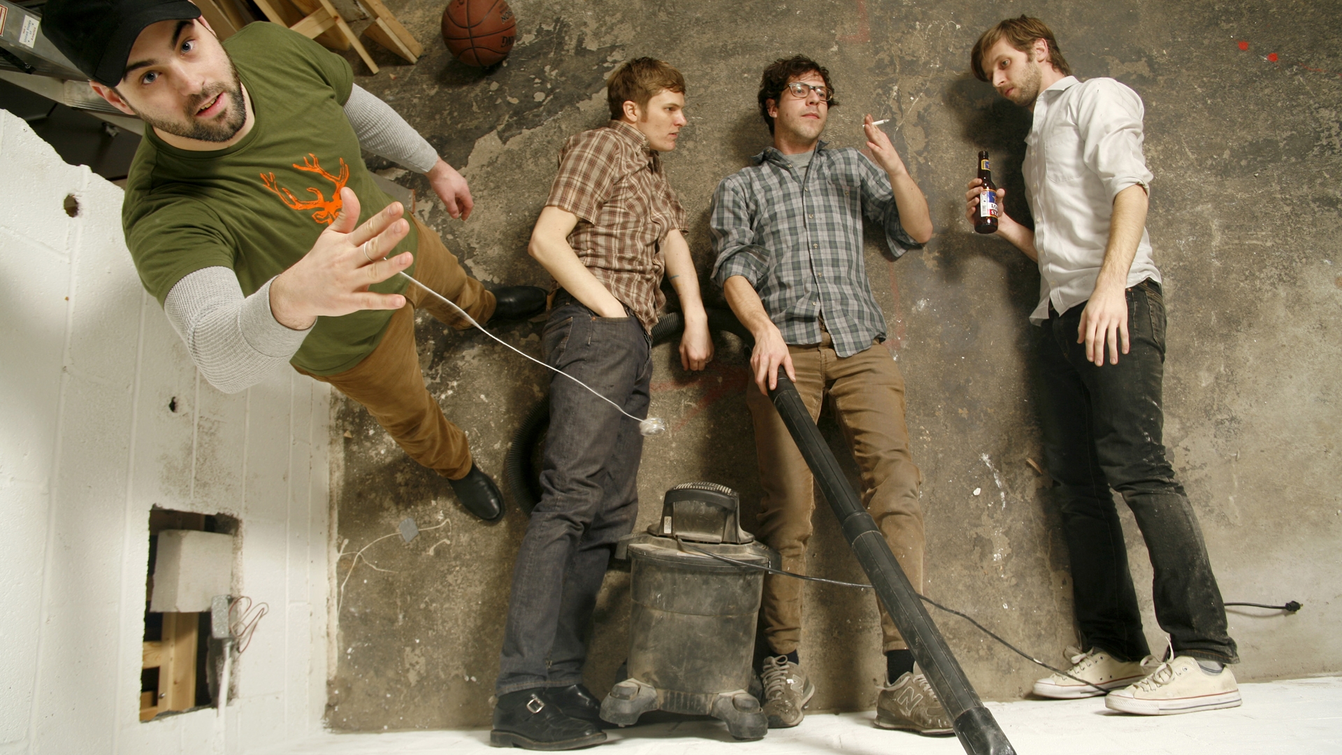 Wallpapers band floor wall on the desktop