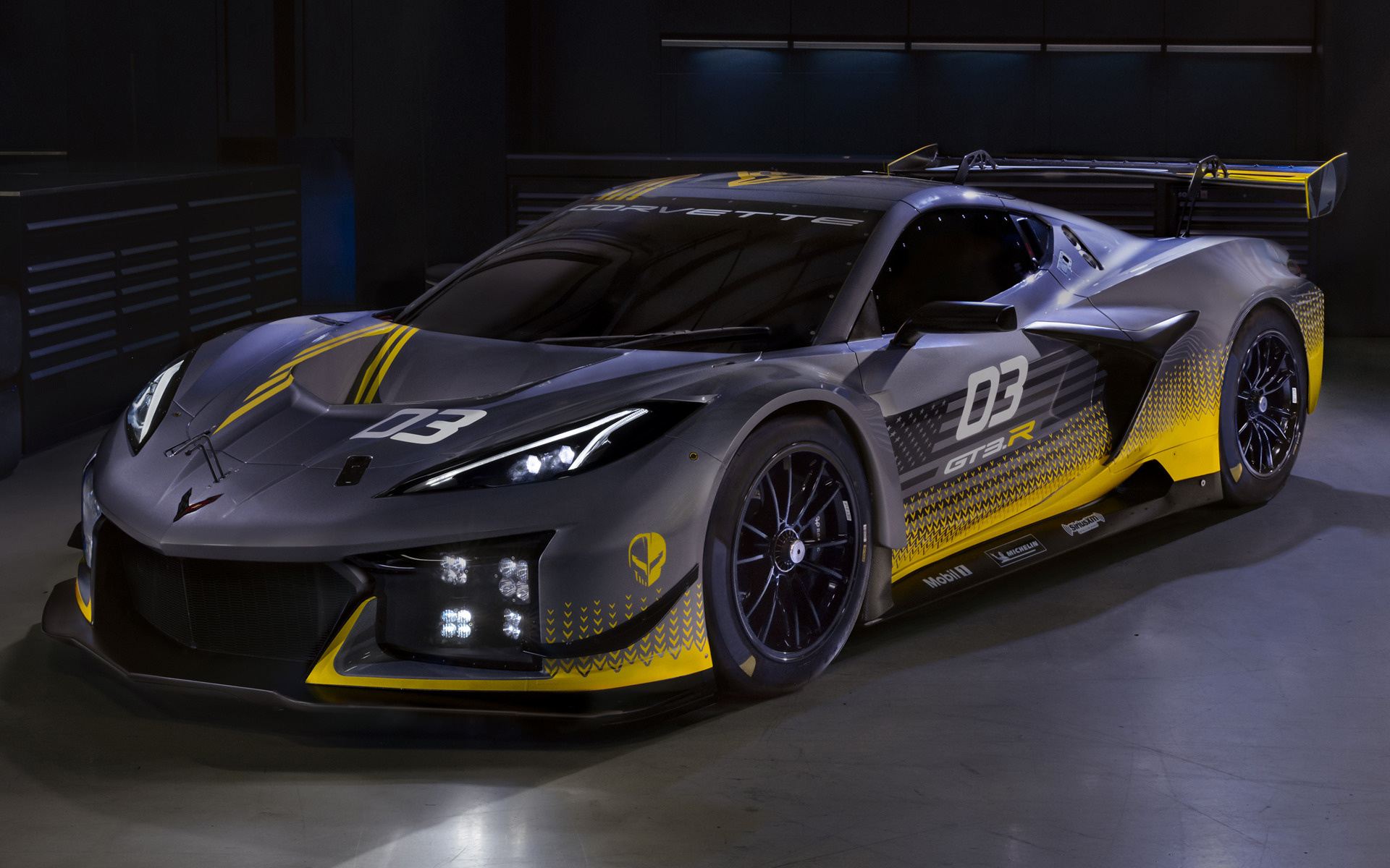 Chevrolet corvette z06 gt3 r