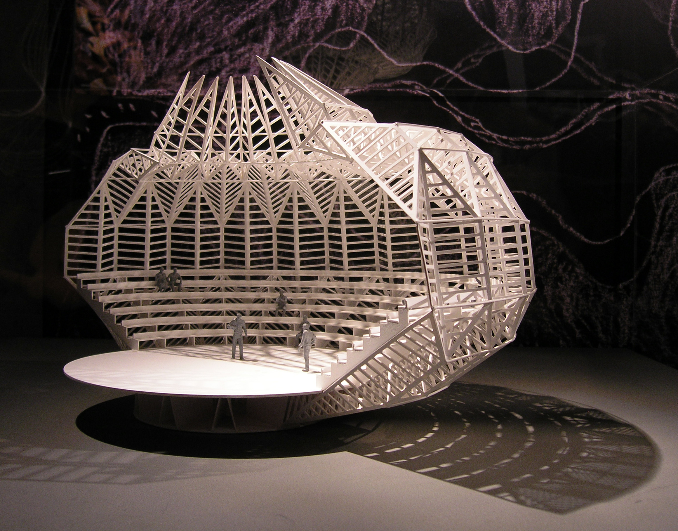 桌面上的壁纸模型 建筑学 空间