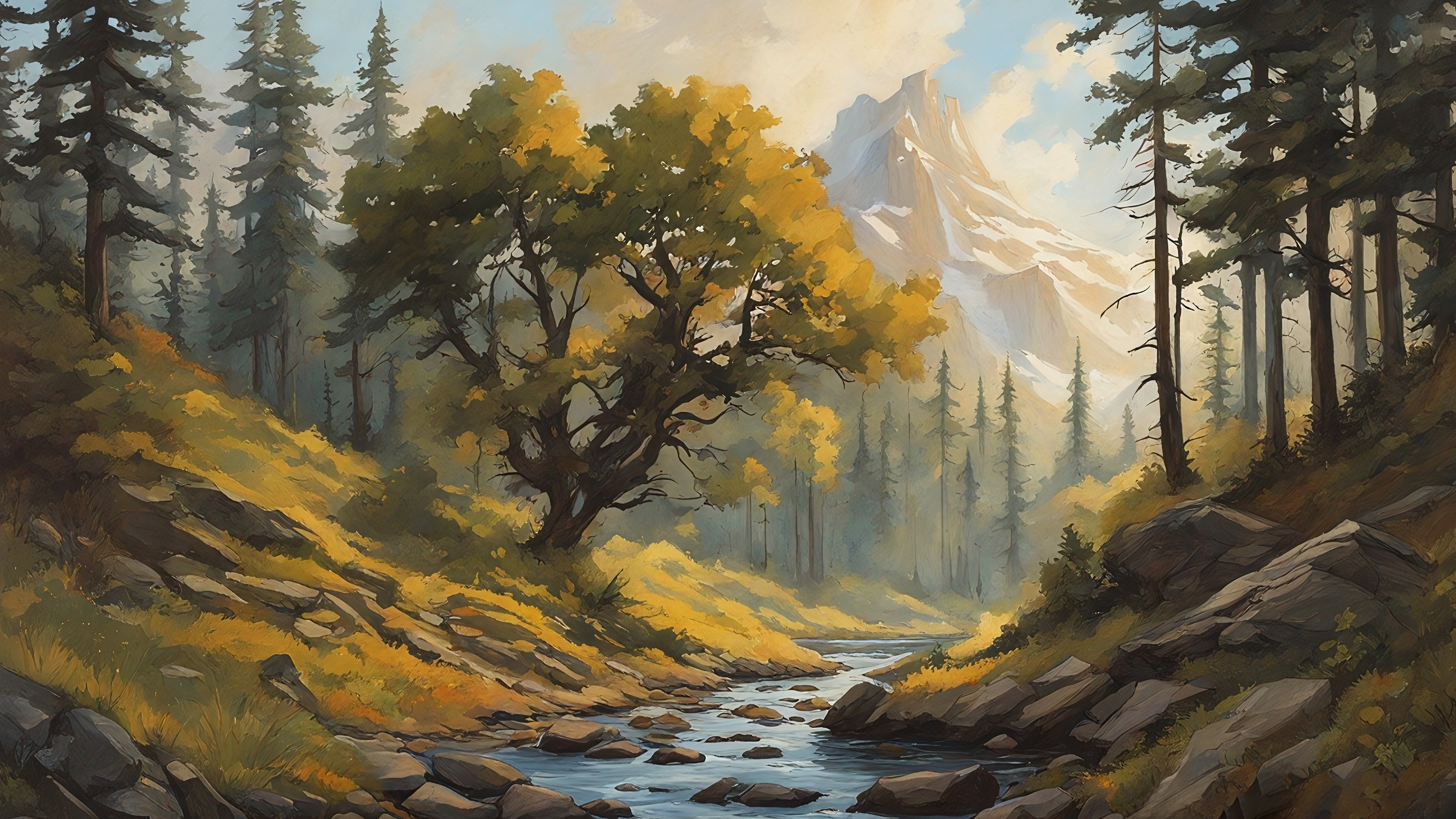 Бесплатное фото Магия природы