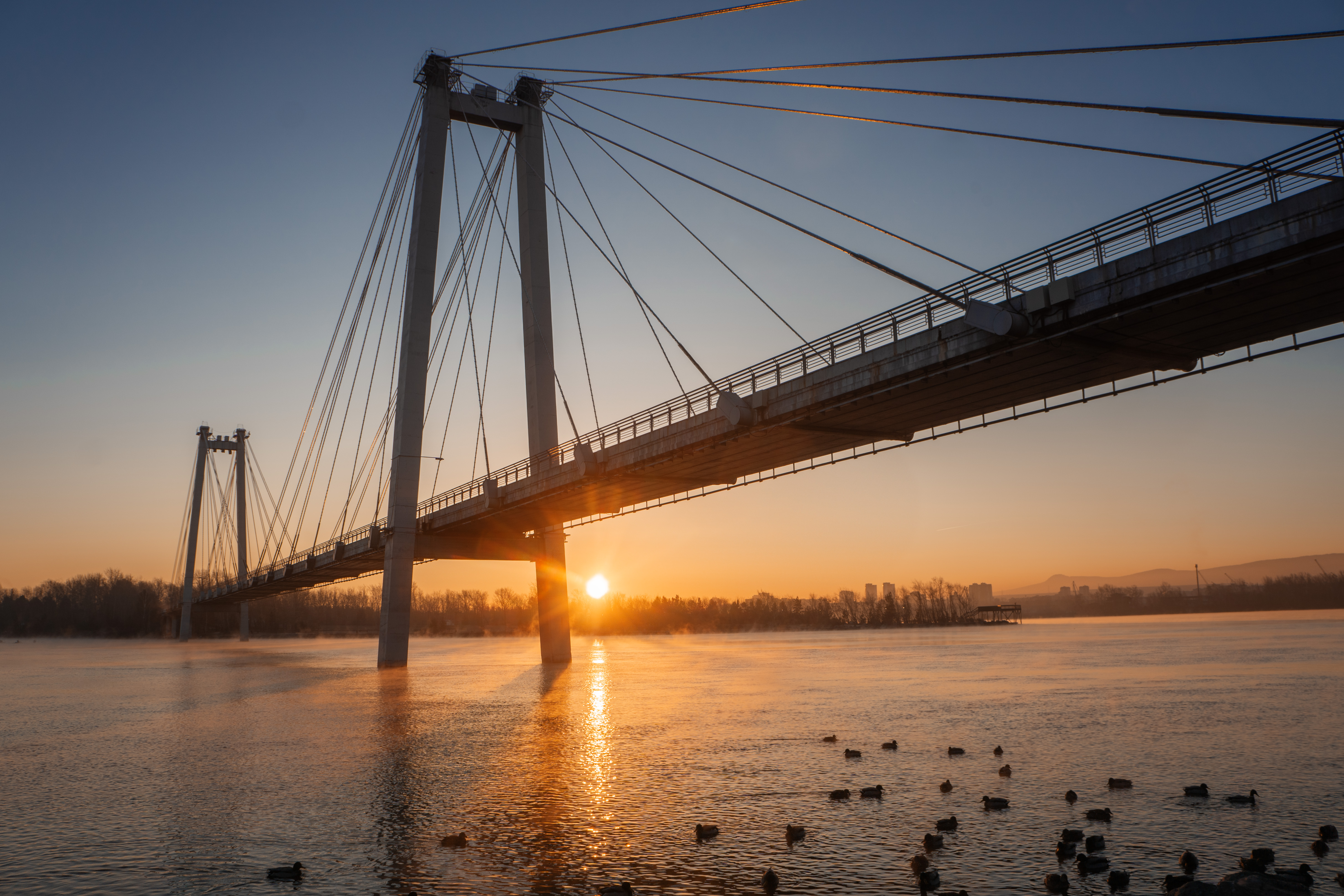 Раннее осеннееутро над Енсеем