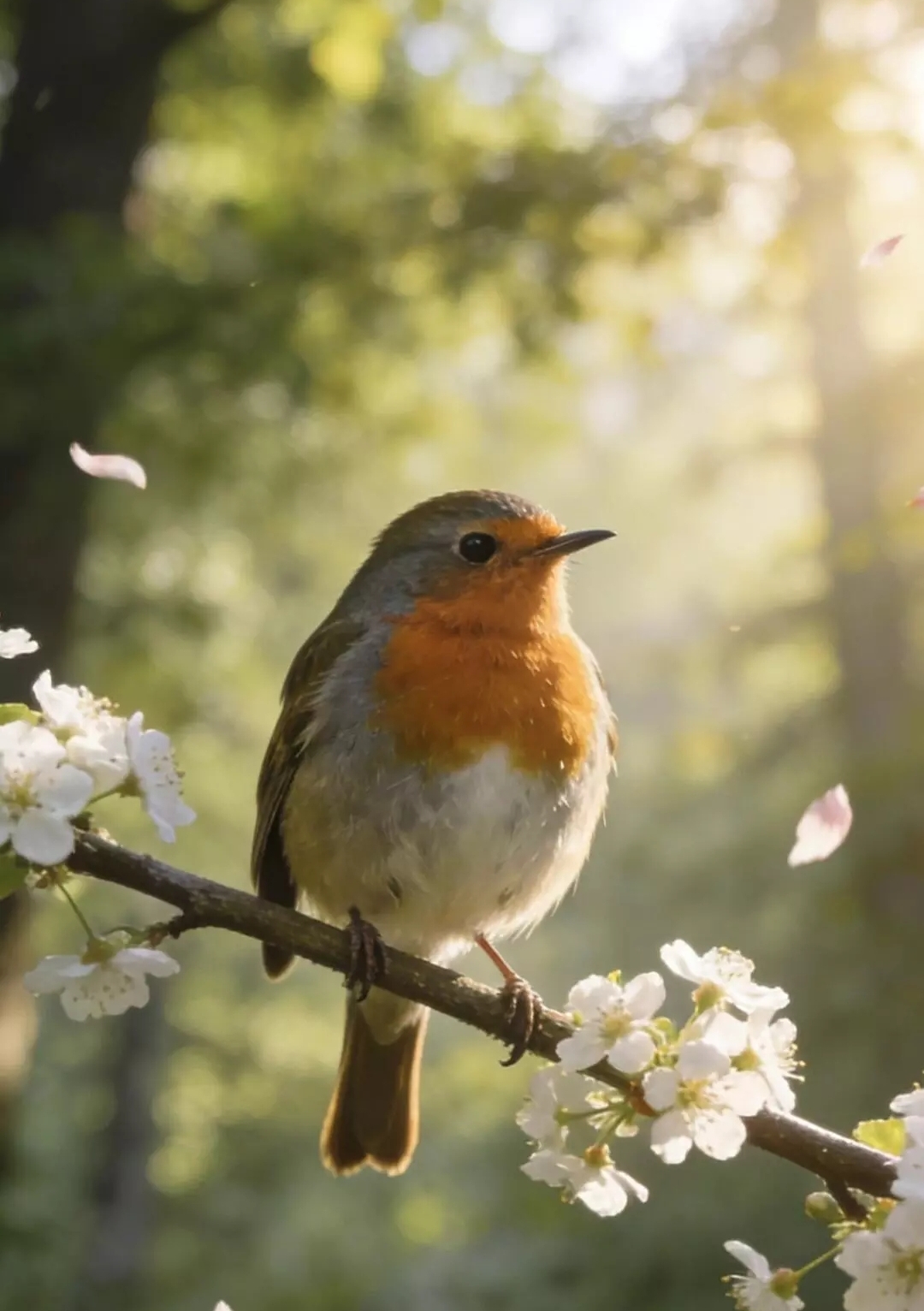 Весенняя зарянка