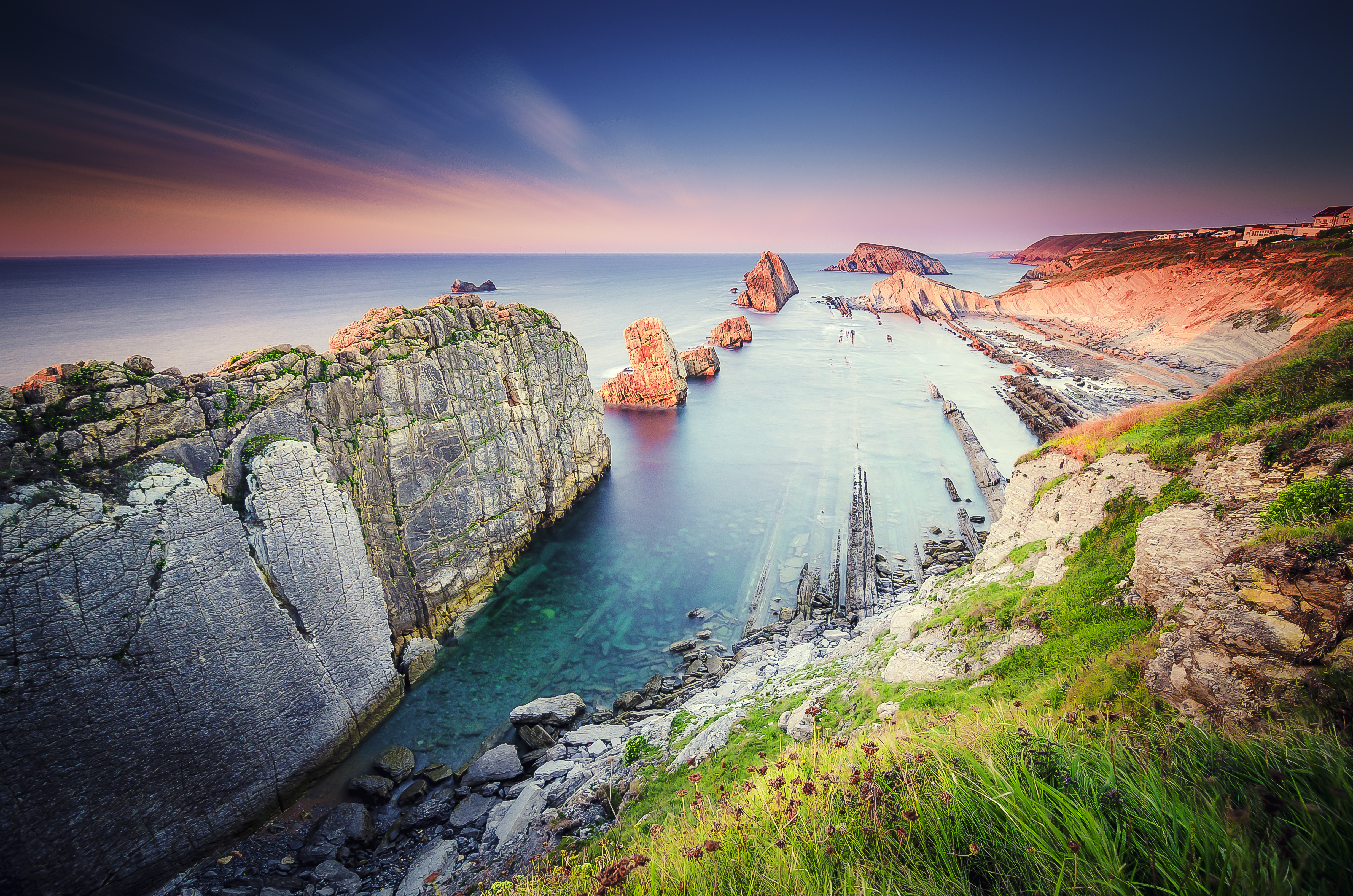 Wallpapers Costa de Cantabria sea Cantabria on the desktop