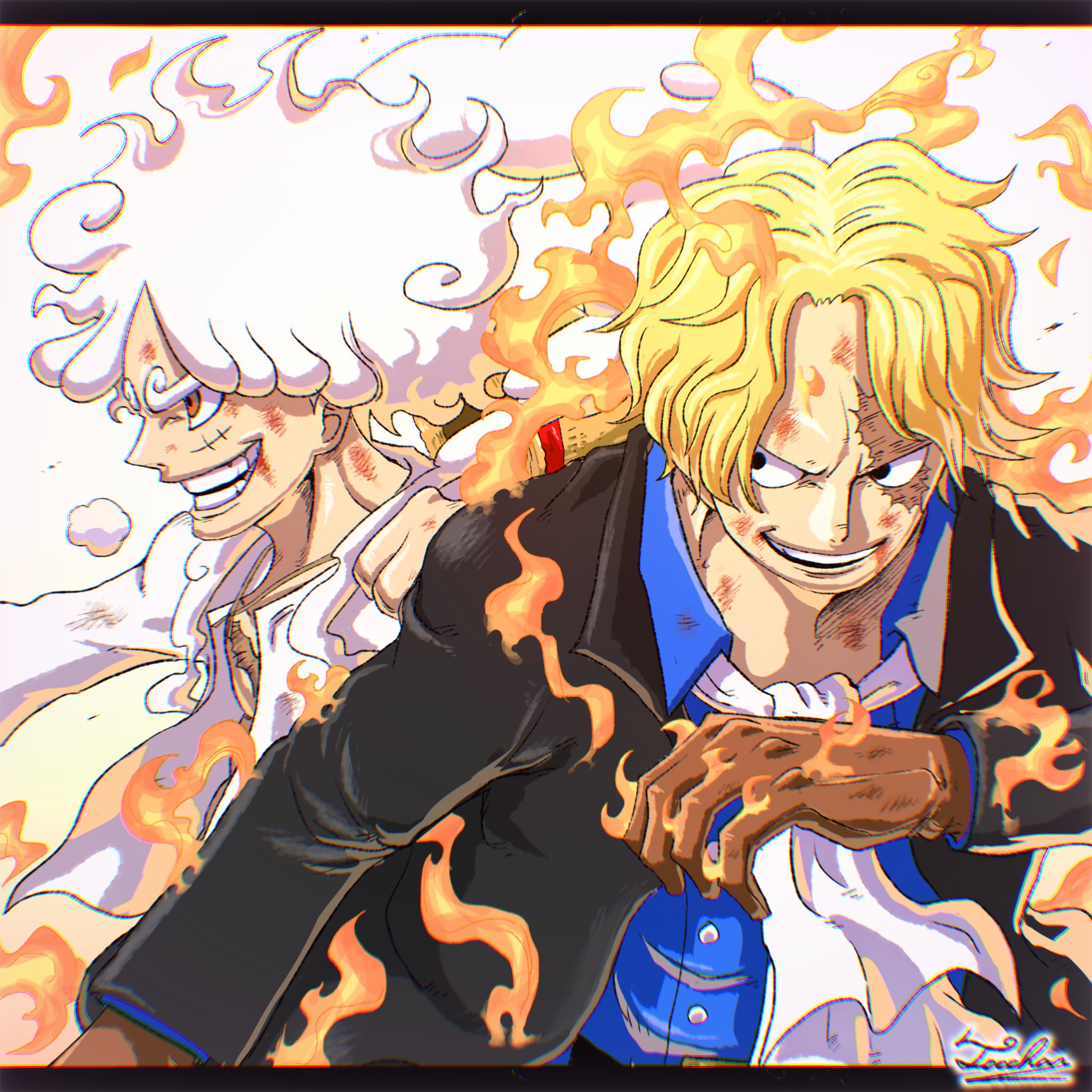 Обои обезьяна дюффи oda eiichirou two years later на рабочий стол