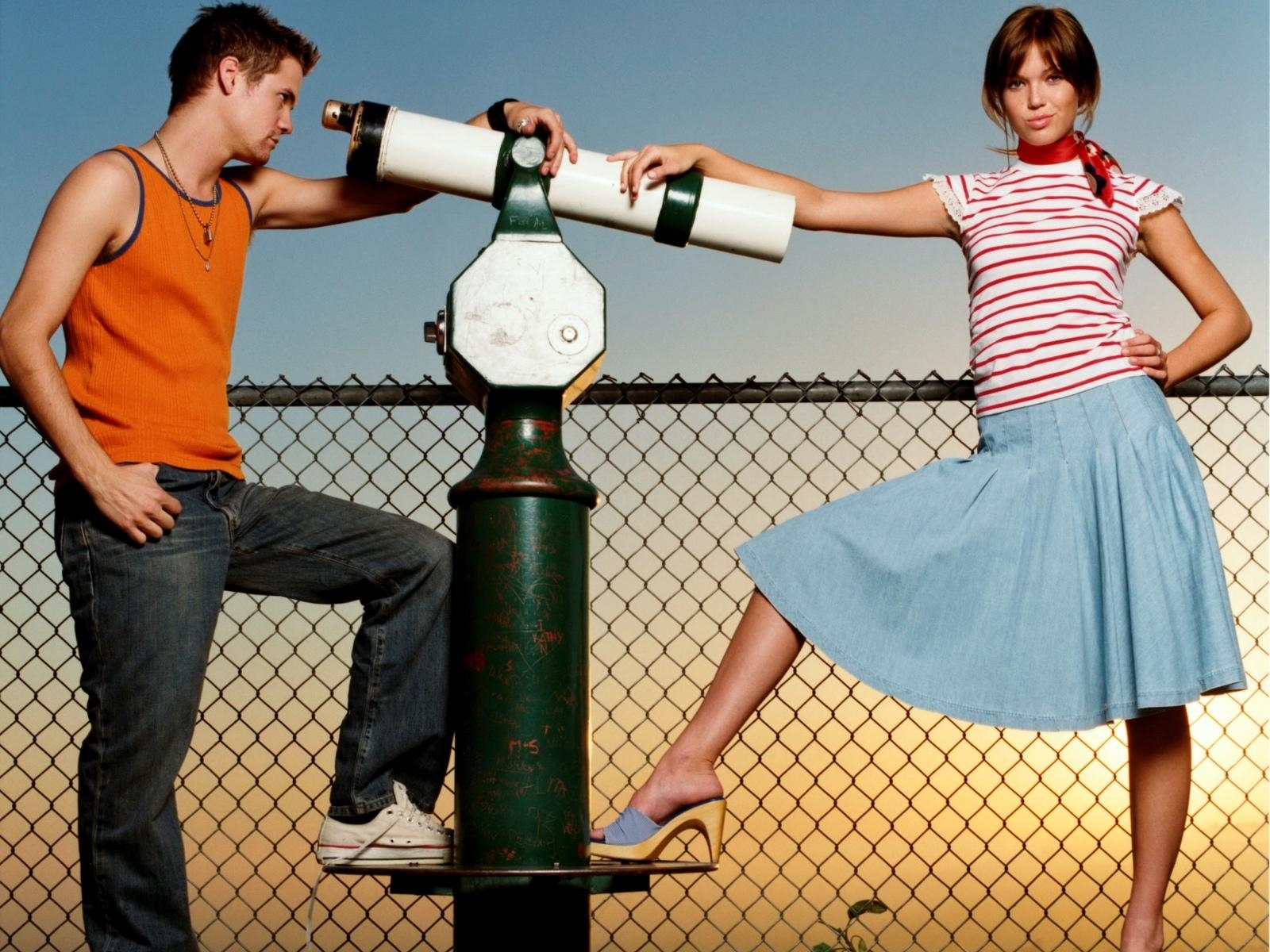 桌面上的壁纸常务 望远镜 Mandy Moore