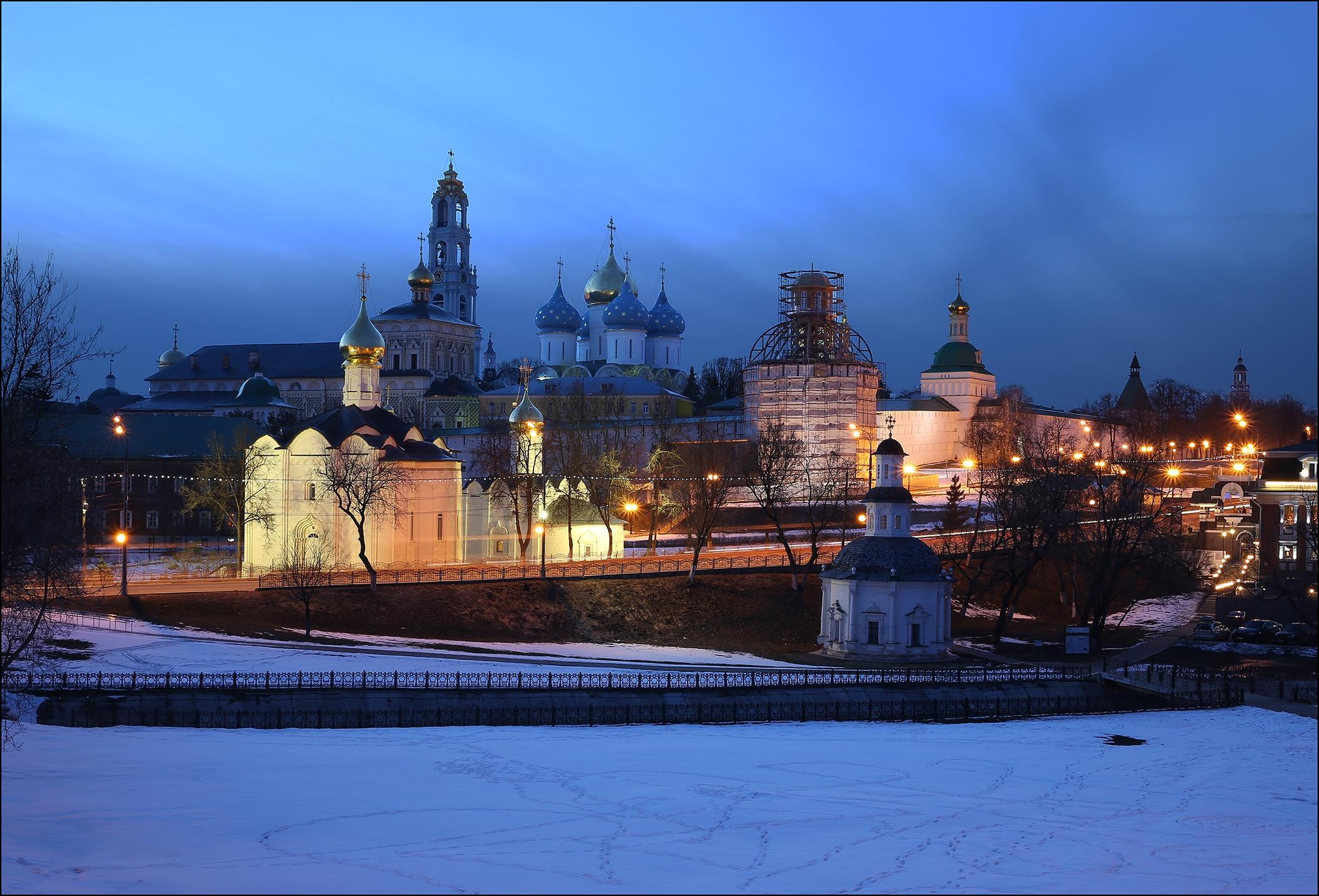 Wallpapers Trinity-Sergius Lavra Sergiev Posad Russia on the desktop