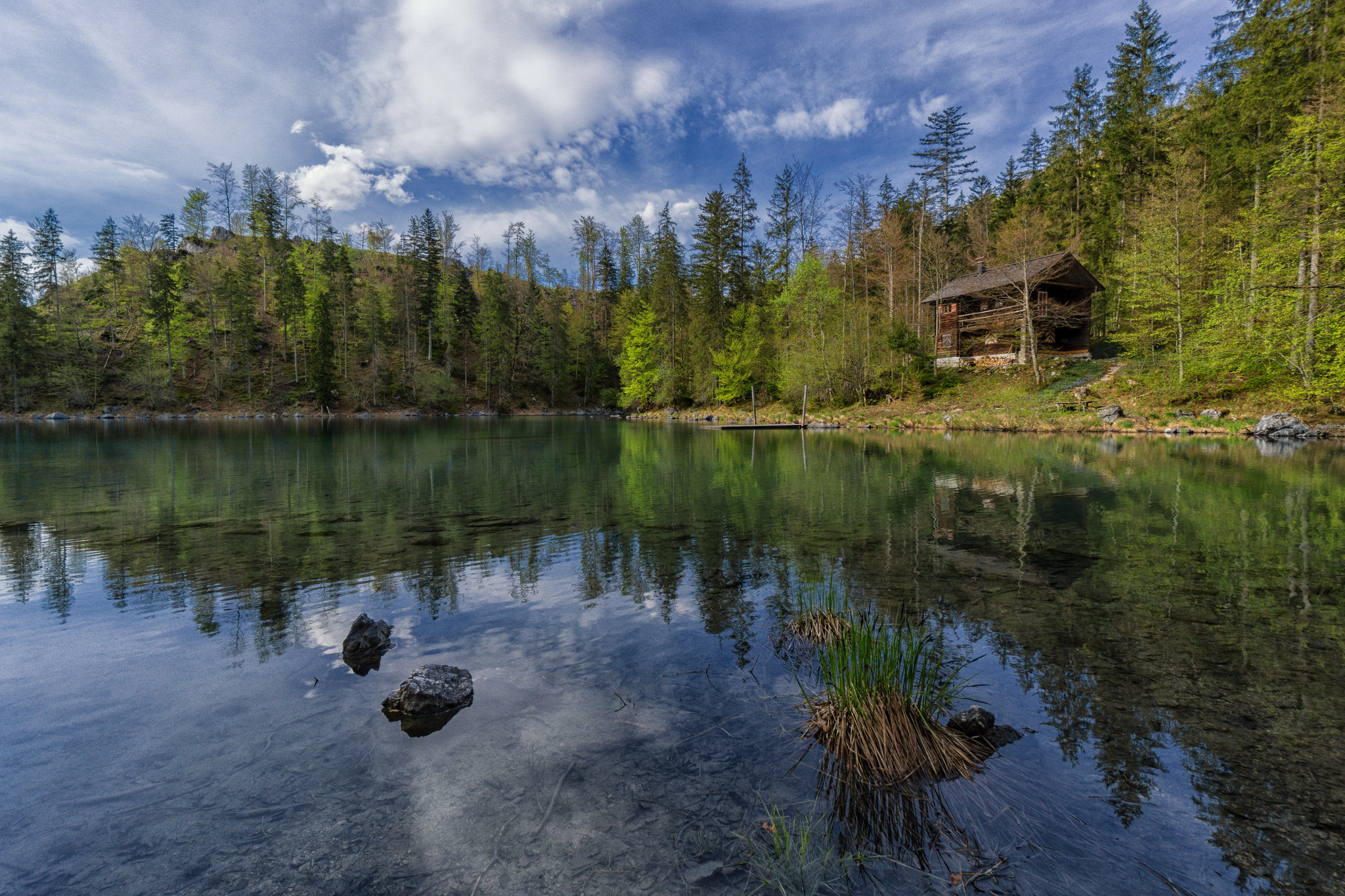 Wallpapers Salzkammergut Austria house on the desktop