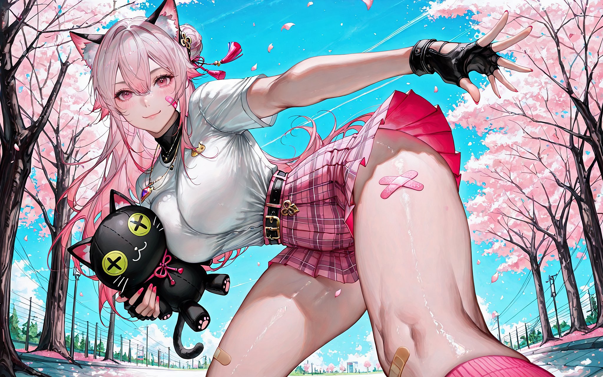 Бесплатное фото Анимешная девушка