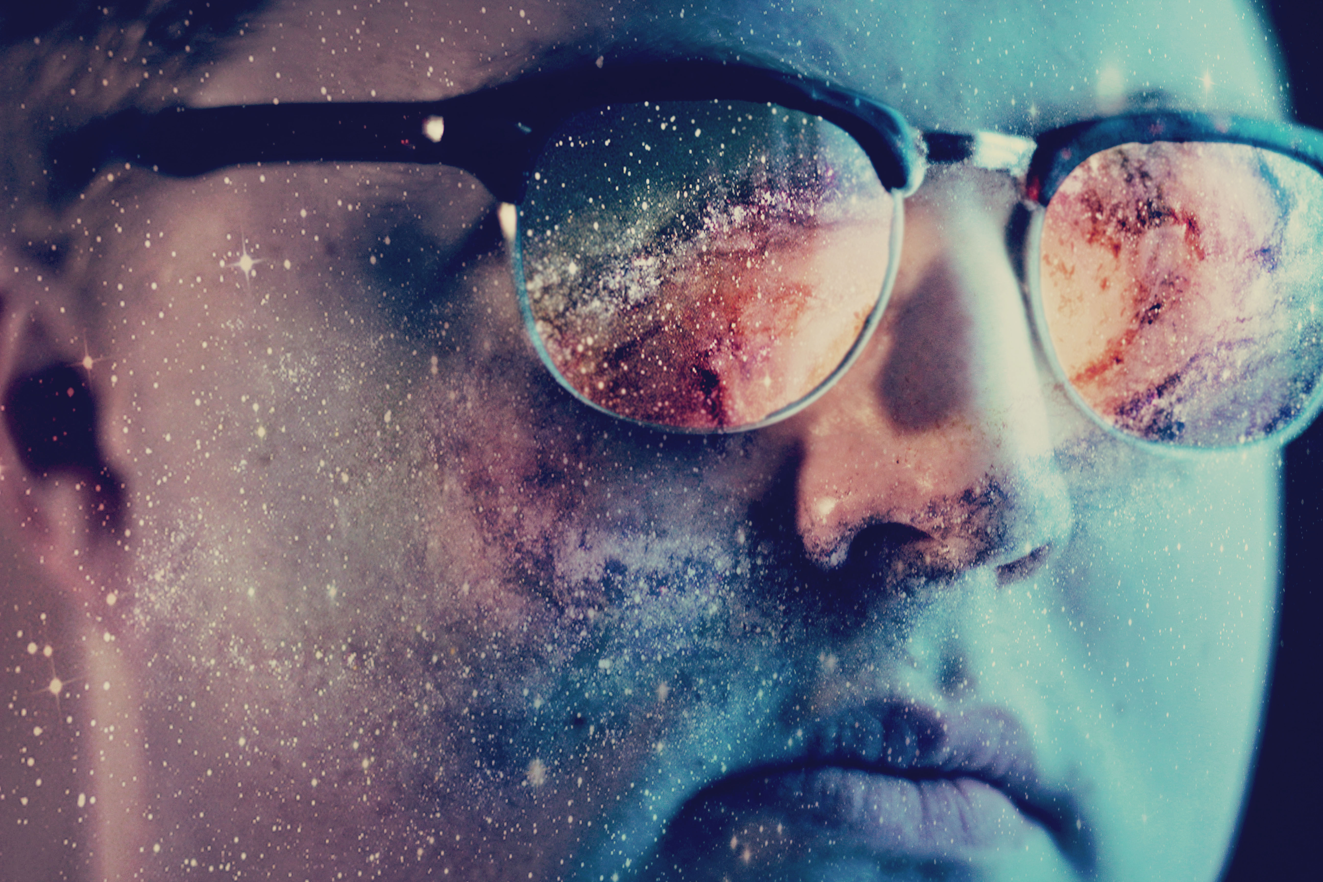 Wallpapers light selfportrait artstation on the desktop