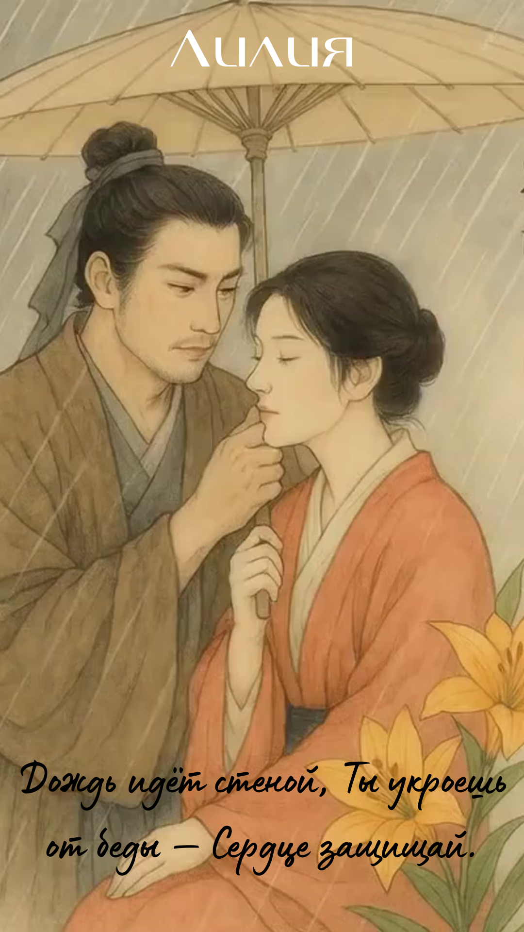 Free photo Rain of love