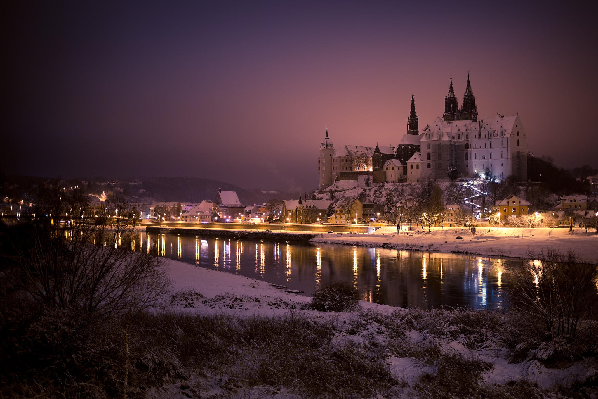 Wallpapers Albrechtsburg castle Albrechtsburg Meissen on the desktop