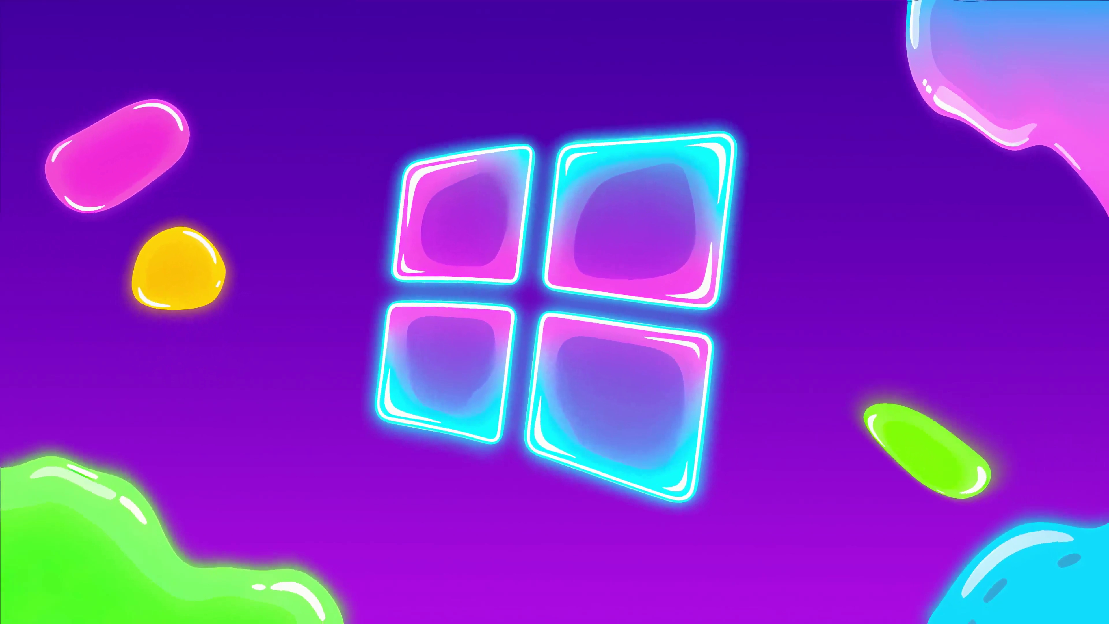 Free video Colorful aesthetic wallpaper with Windows logo