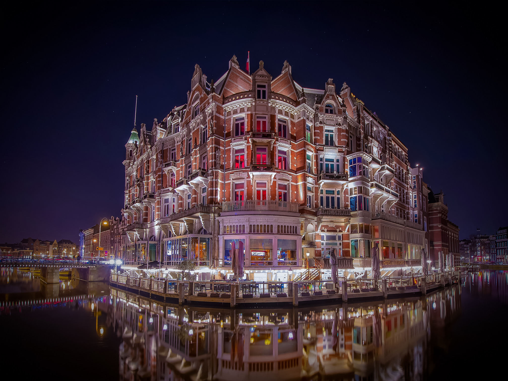 Обои Amsterdam Hotel L Europe Netherlands на рабочий стол