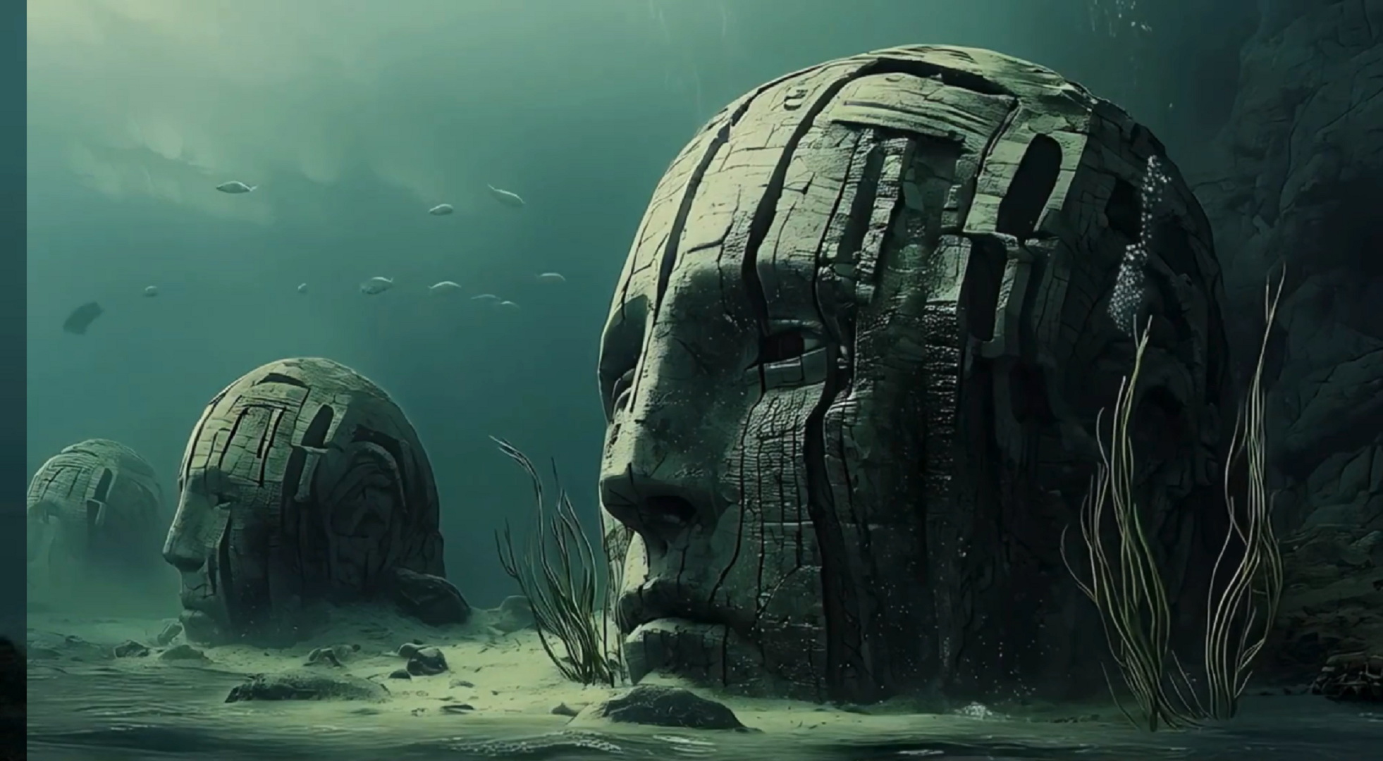 Traces of an underwater civilization