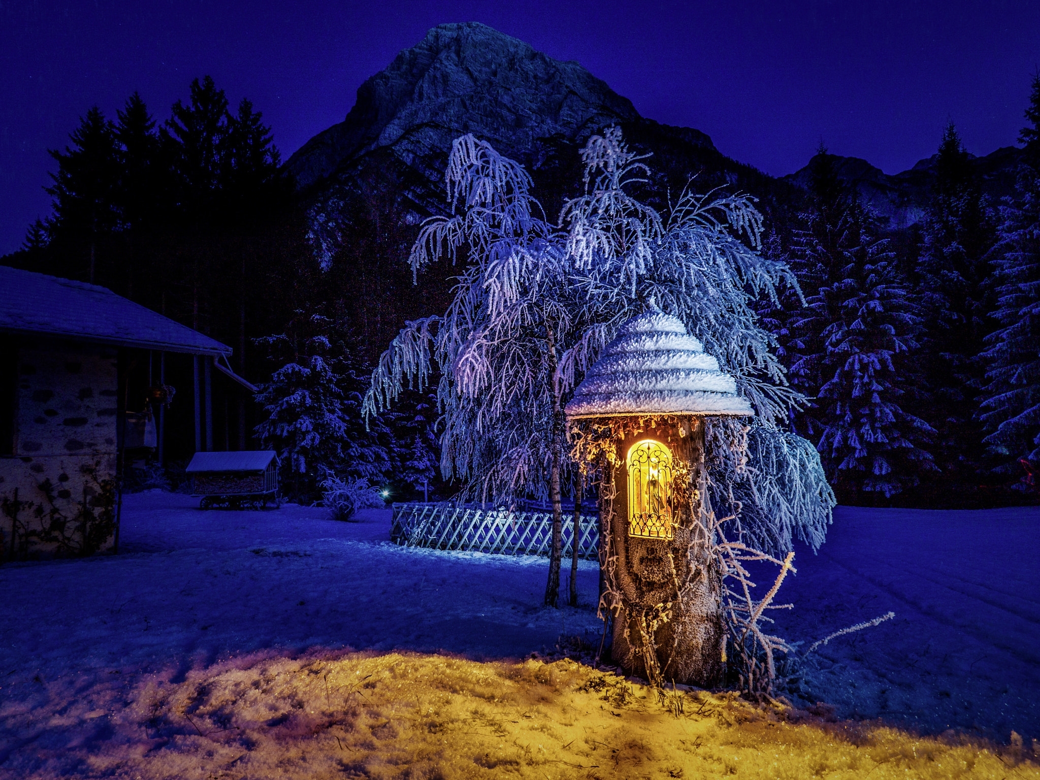 Wallpapers Auronzo di Cadore Italy winter on the desktop