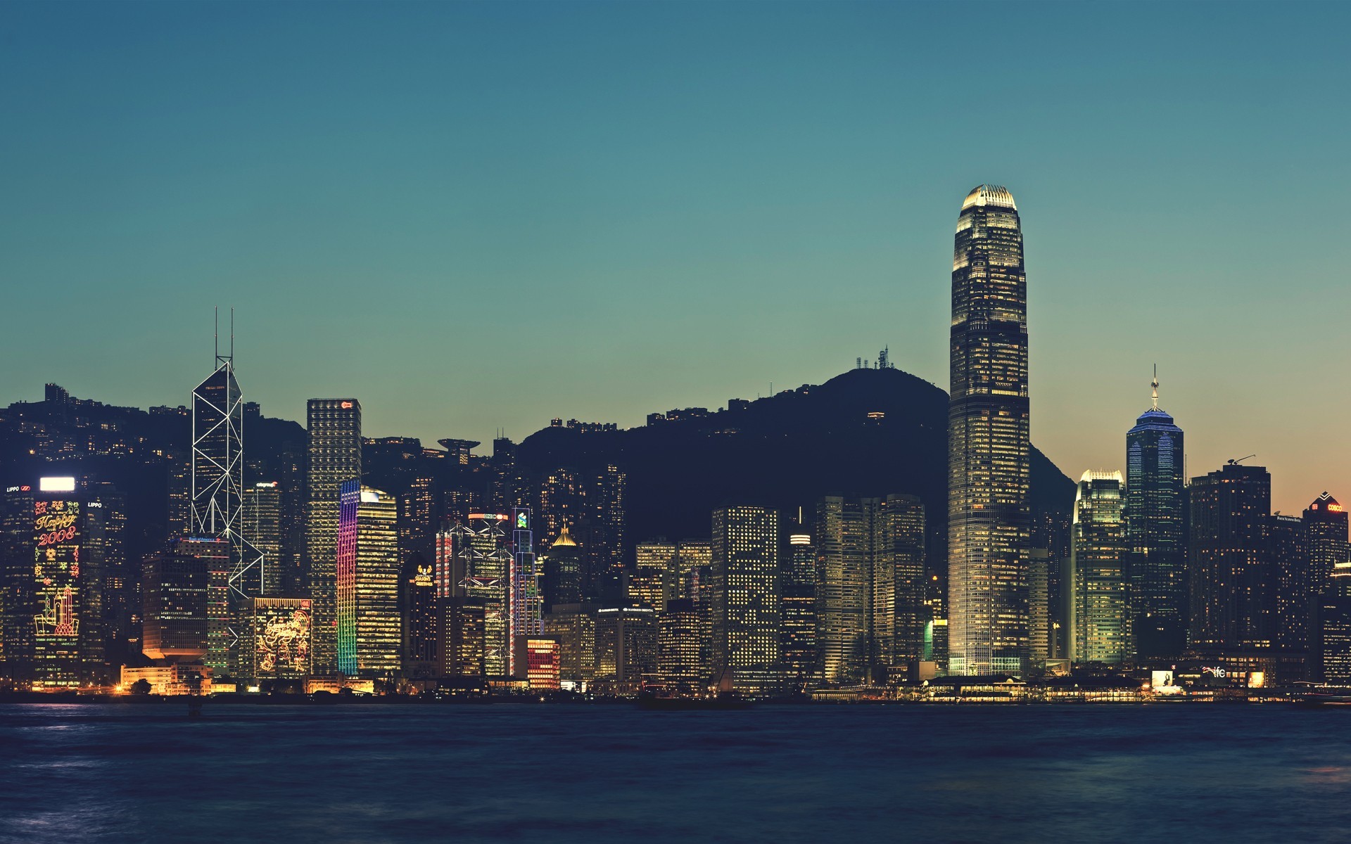 Wallpapers city cityscape hong kong on the desktop