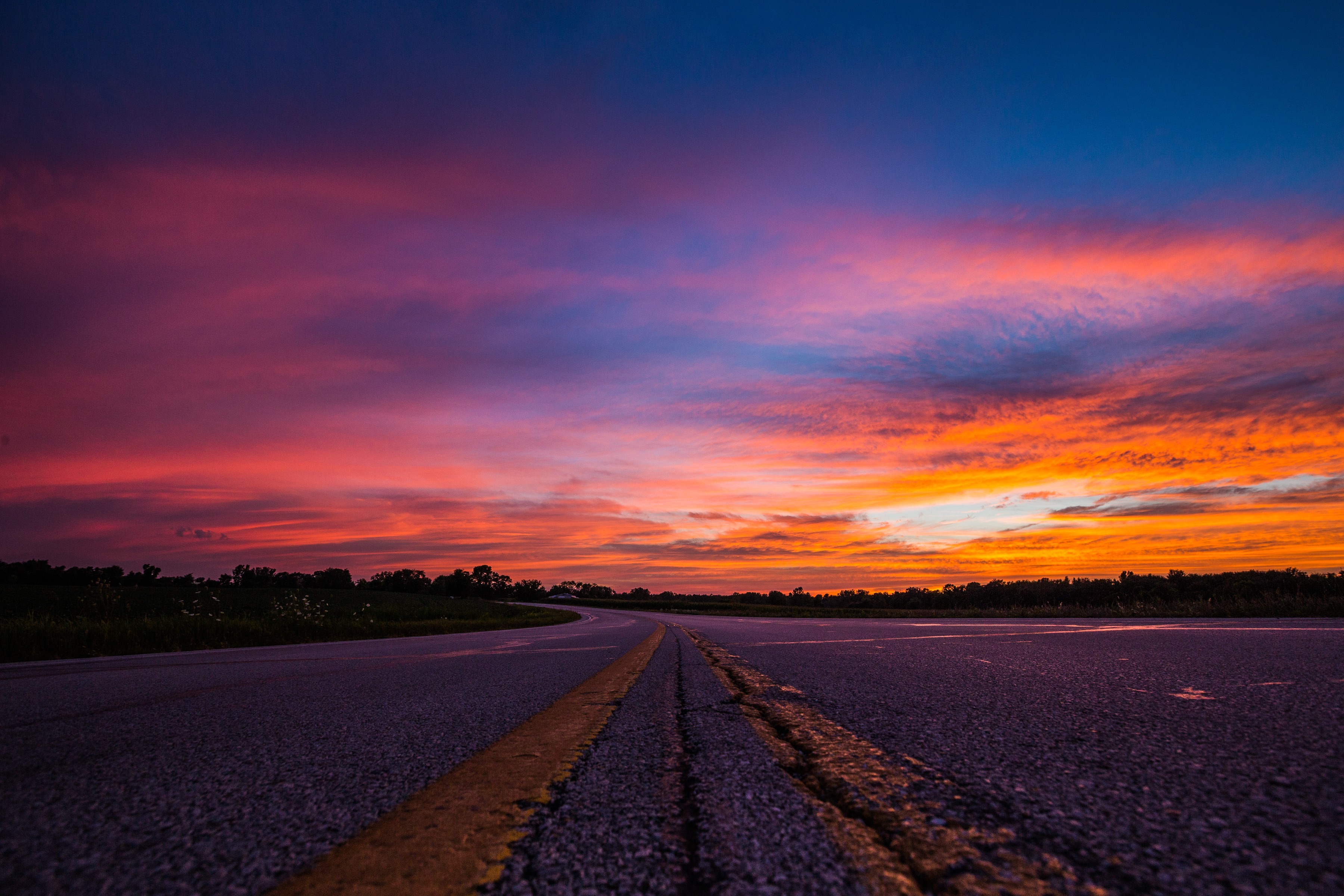 Free photo Quiet sunset