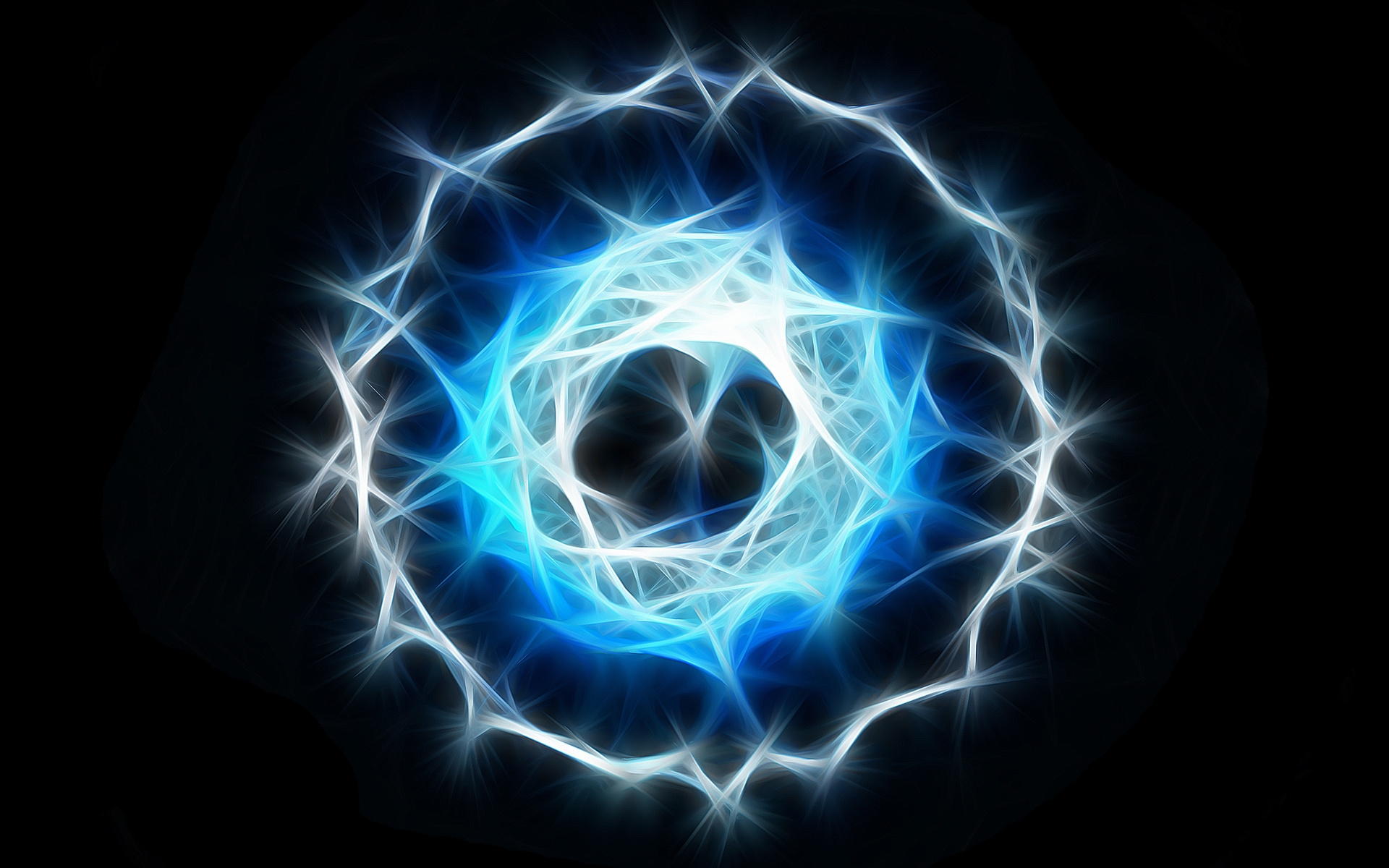 桌面上的壁纸霓虹灯 圈子 背景