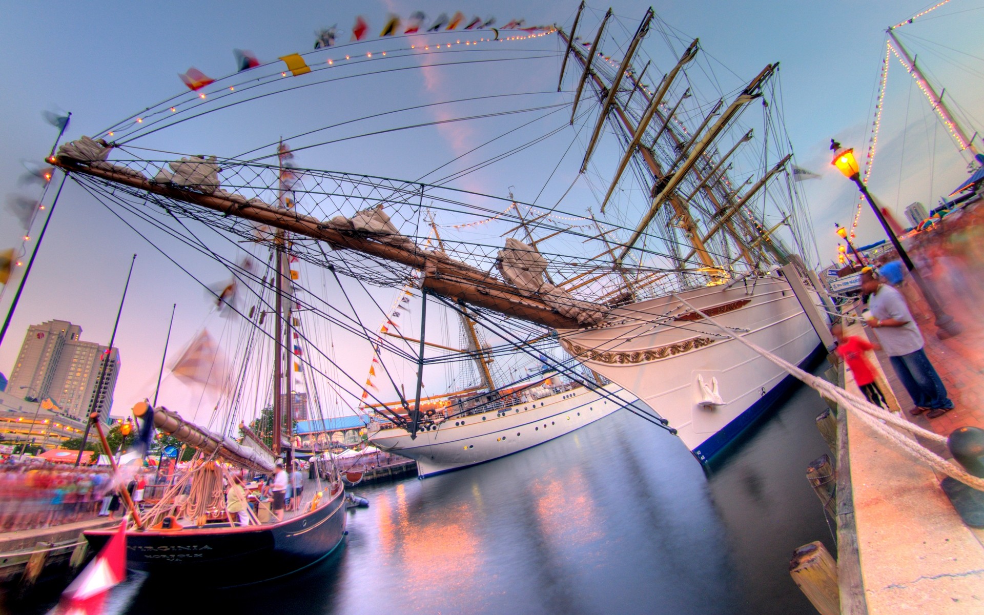 桌面上的壁纸船运 船 帆船