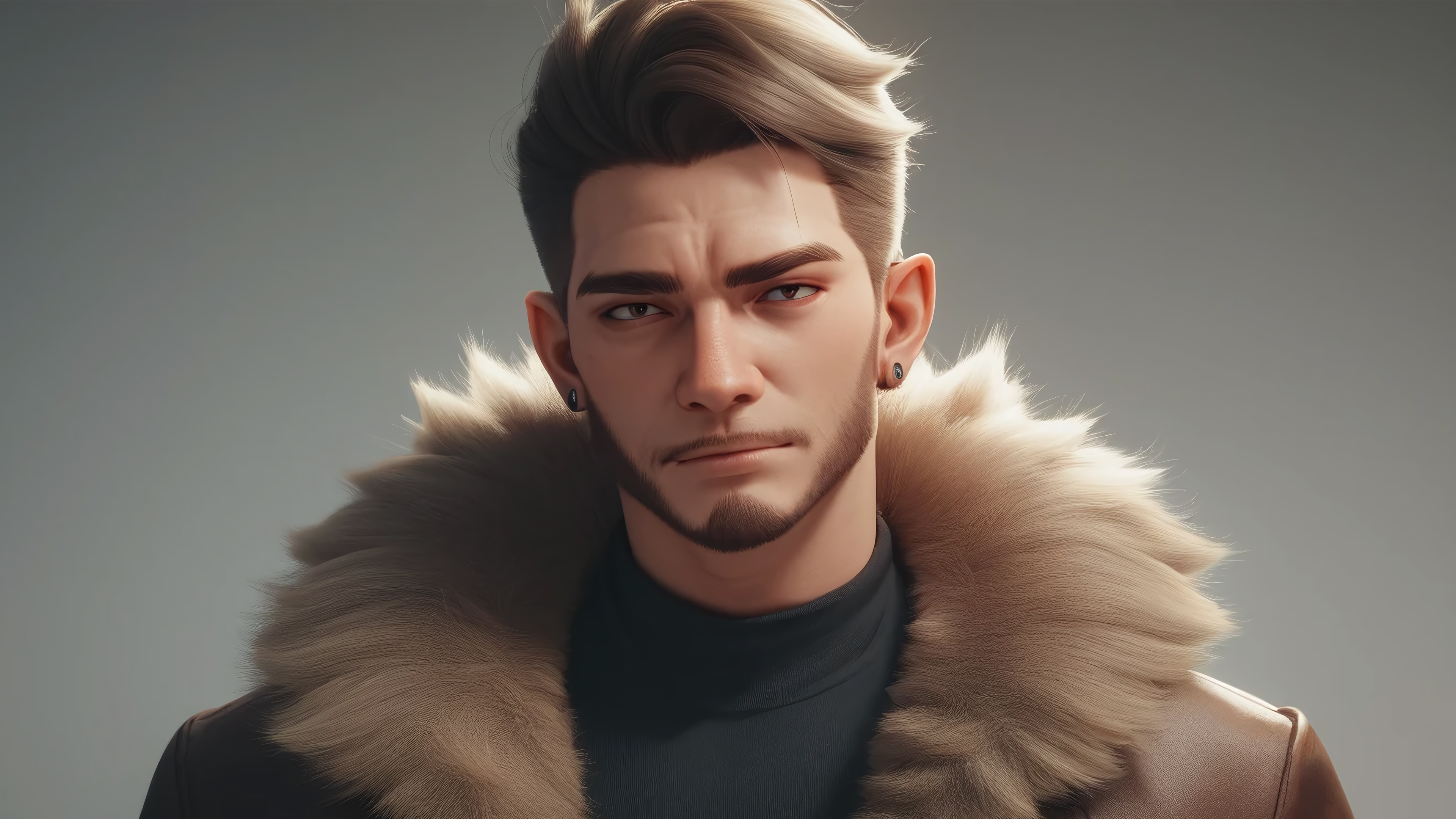 Free photo Brutal dude