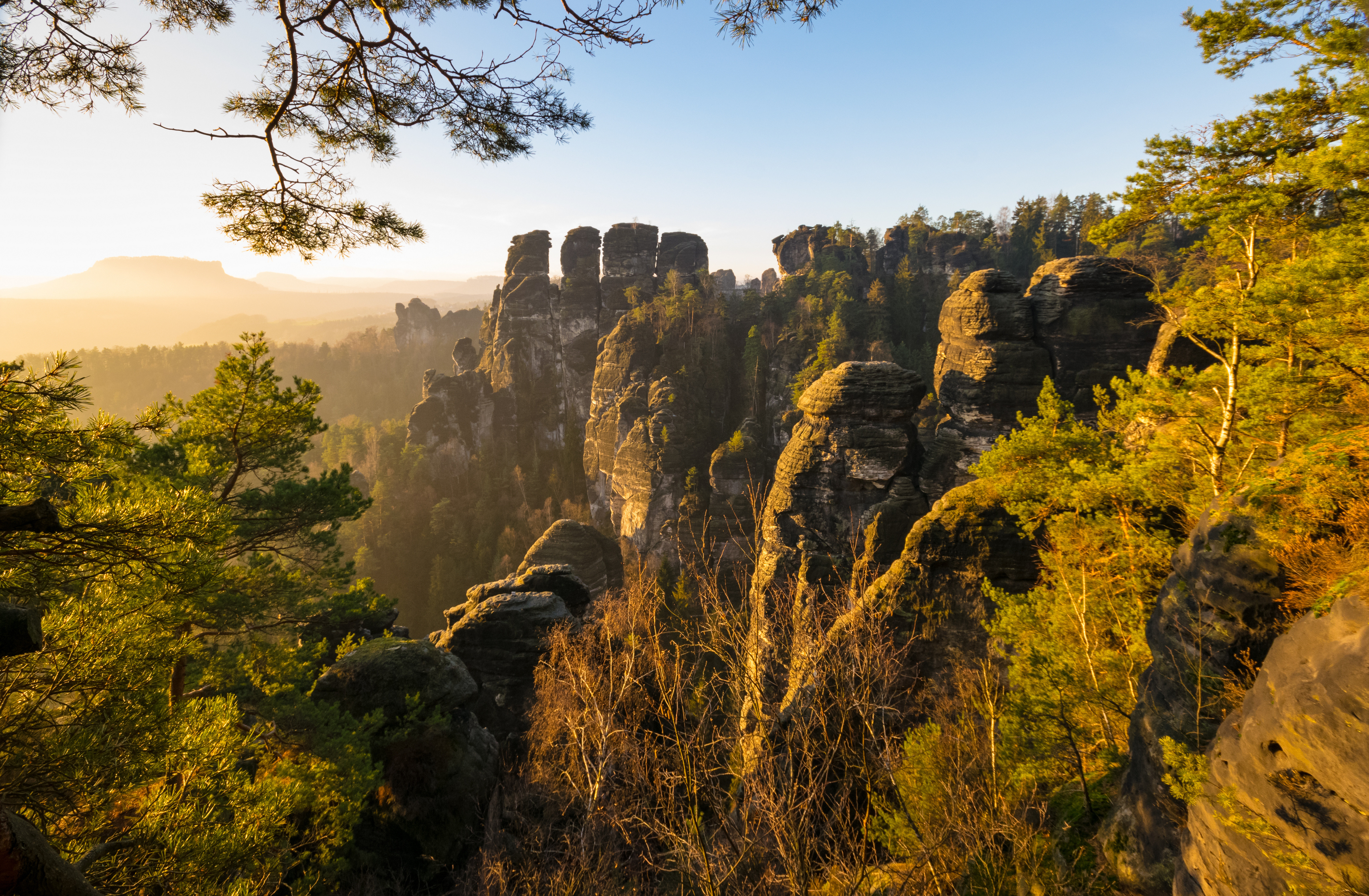 Wallpapers nature Germany rock on the desktop