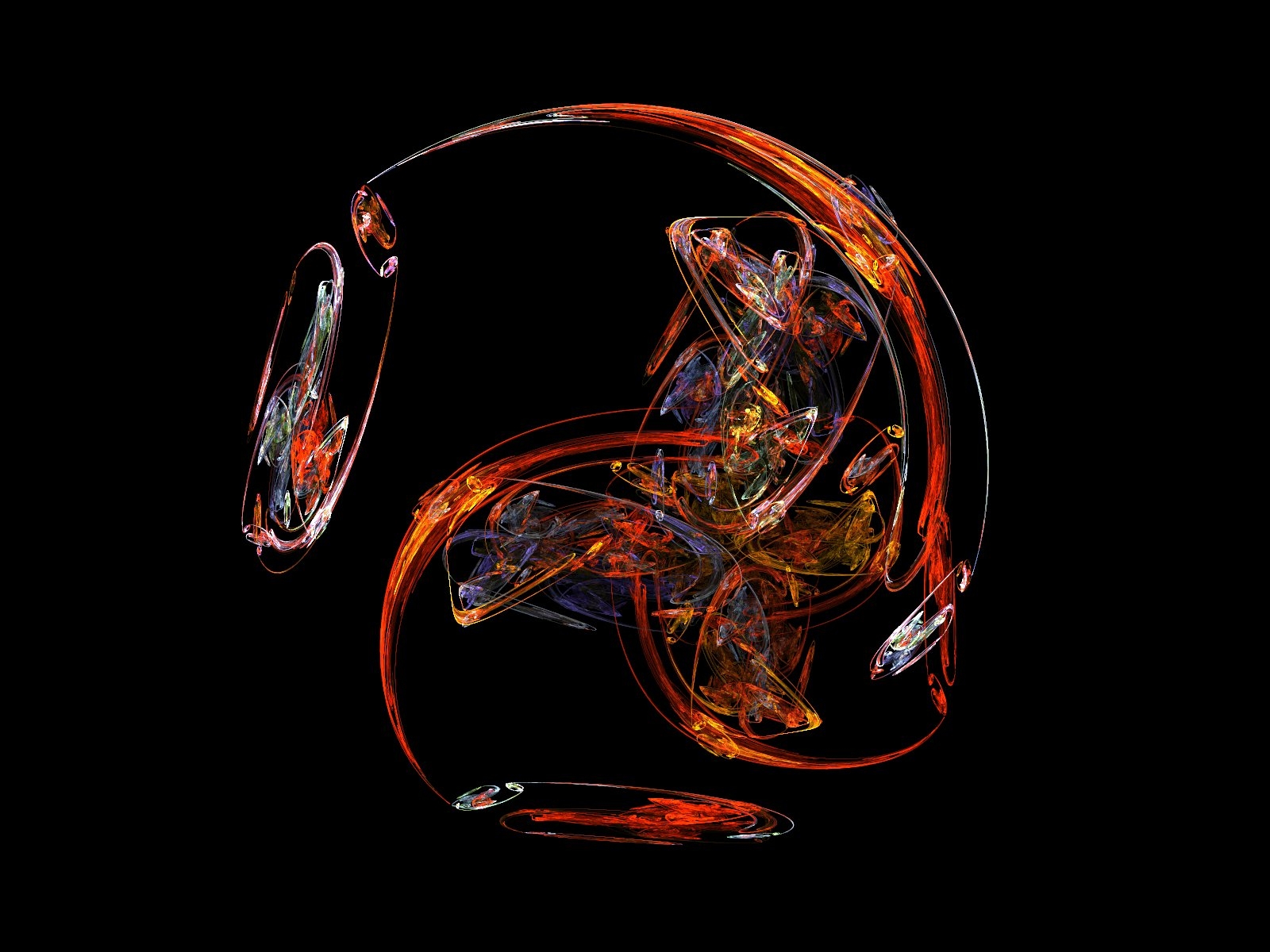 Wallpapers stains figure paint on the desktop