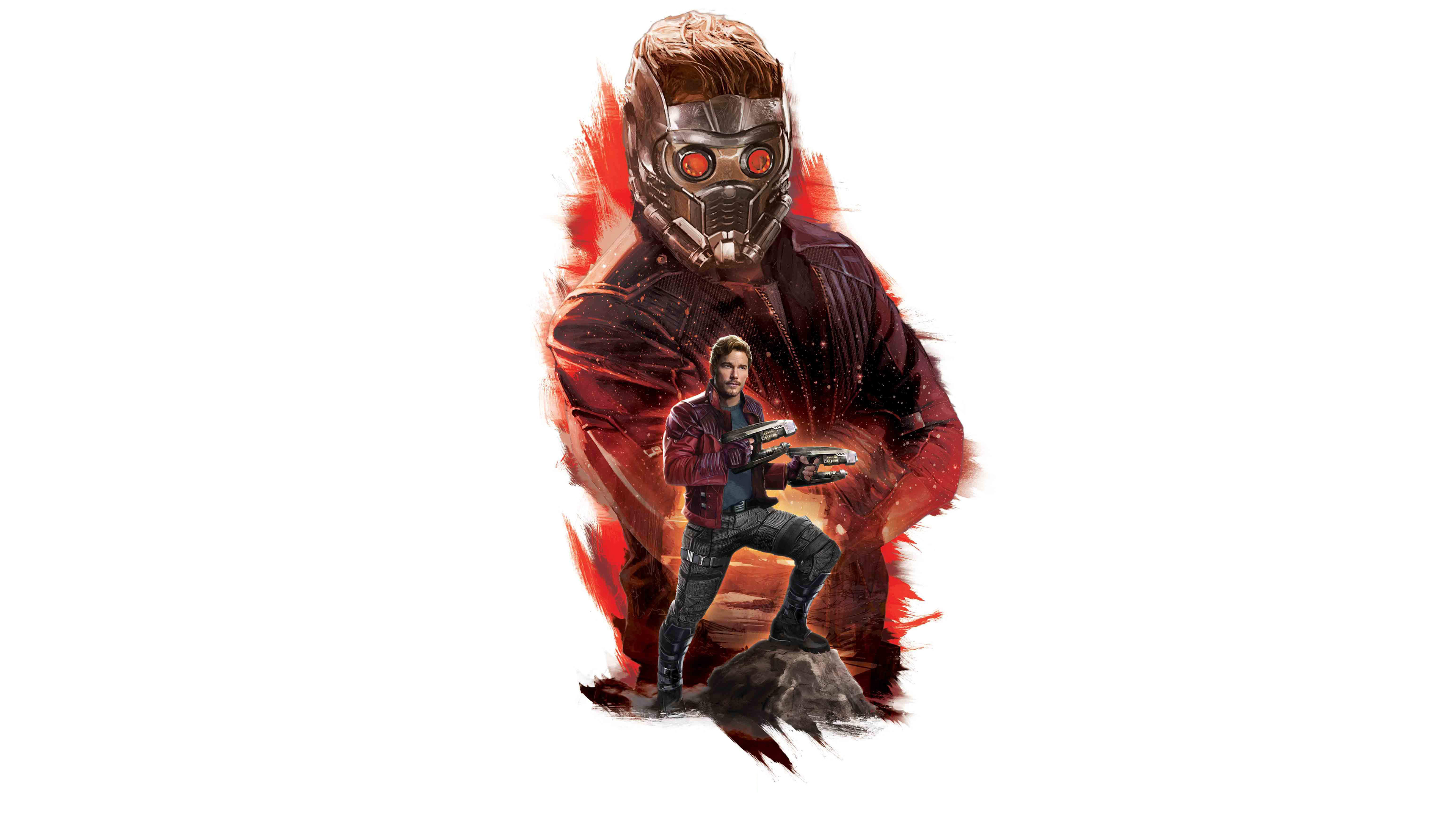 Wallpapers Star Lord Superheroes Artwork on the desktop