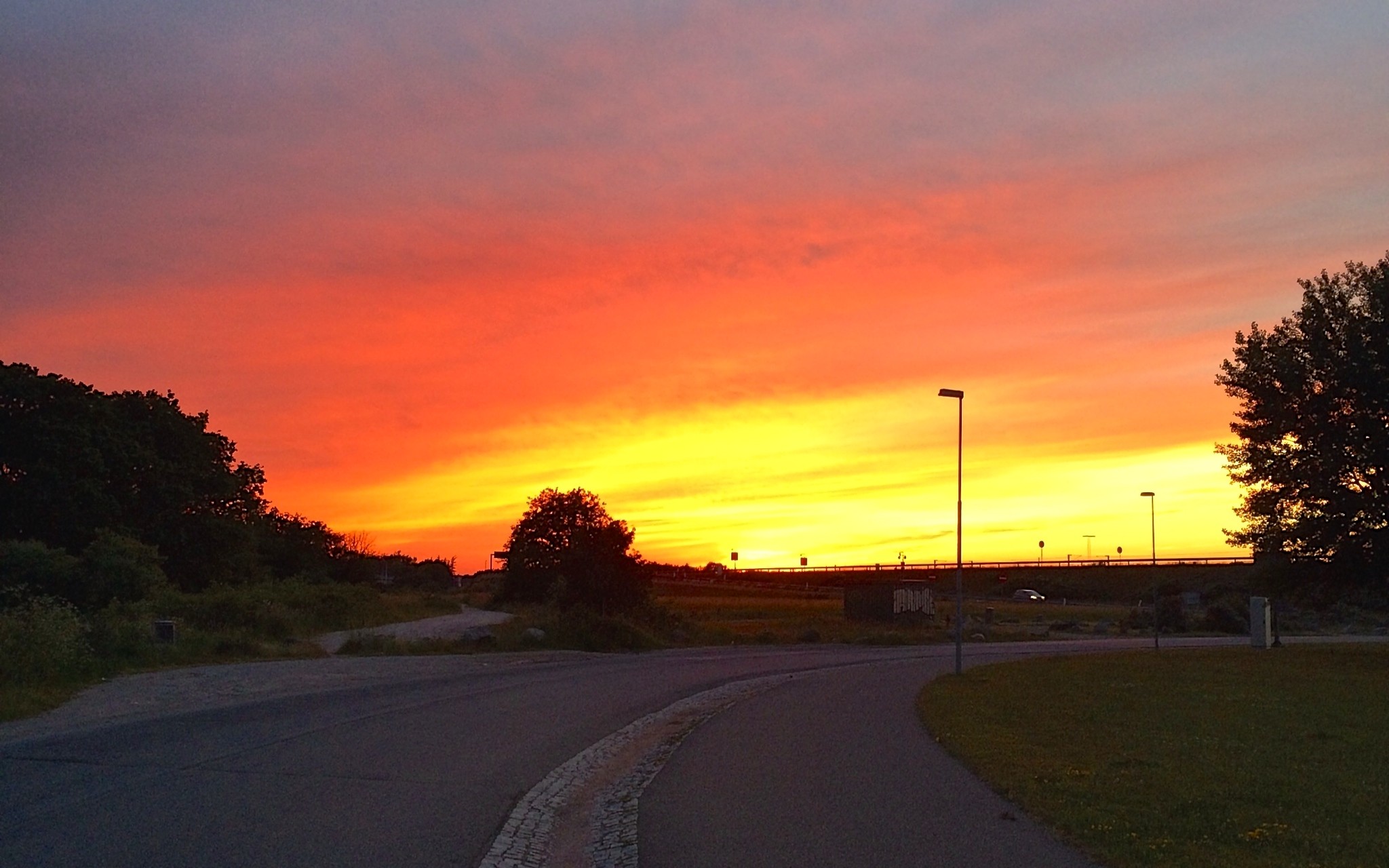 Завораживающий закат