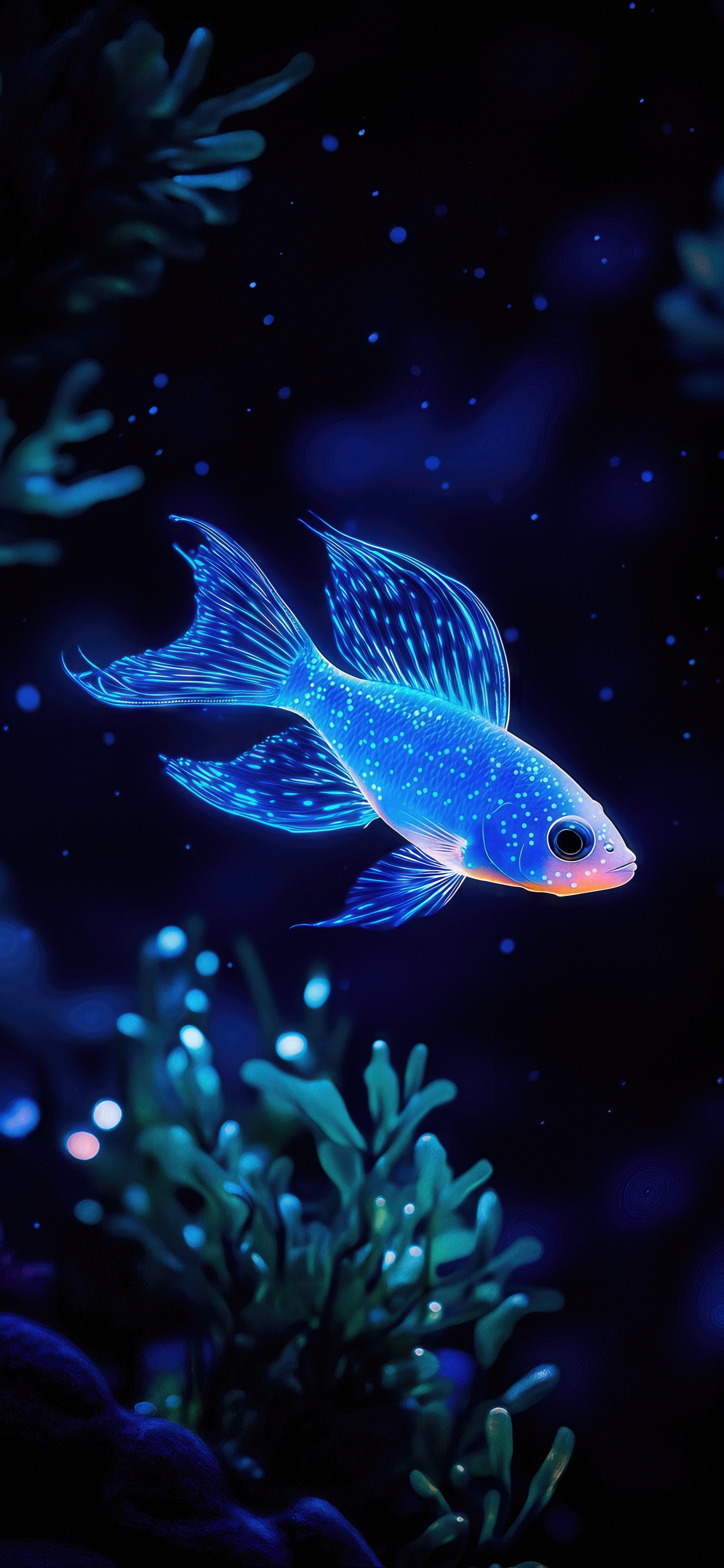 桌面上的壁纸水族鱼 海底世界 水下场景