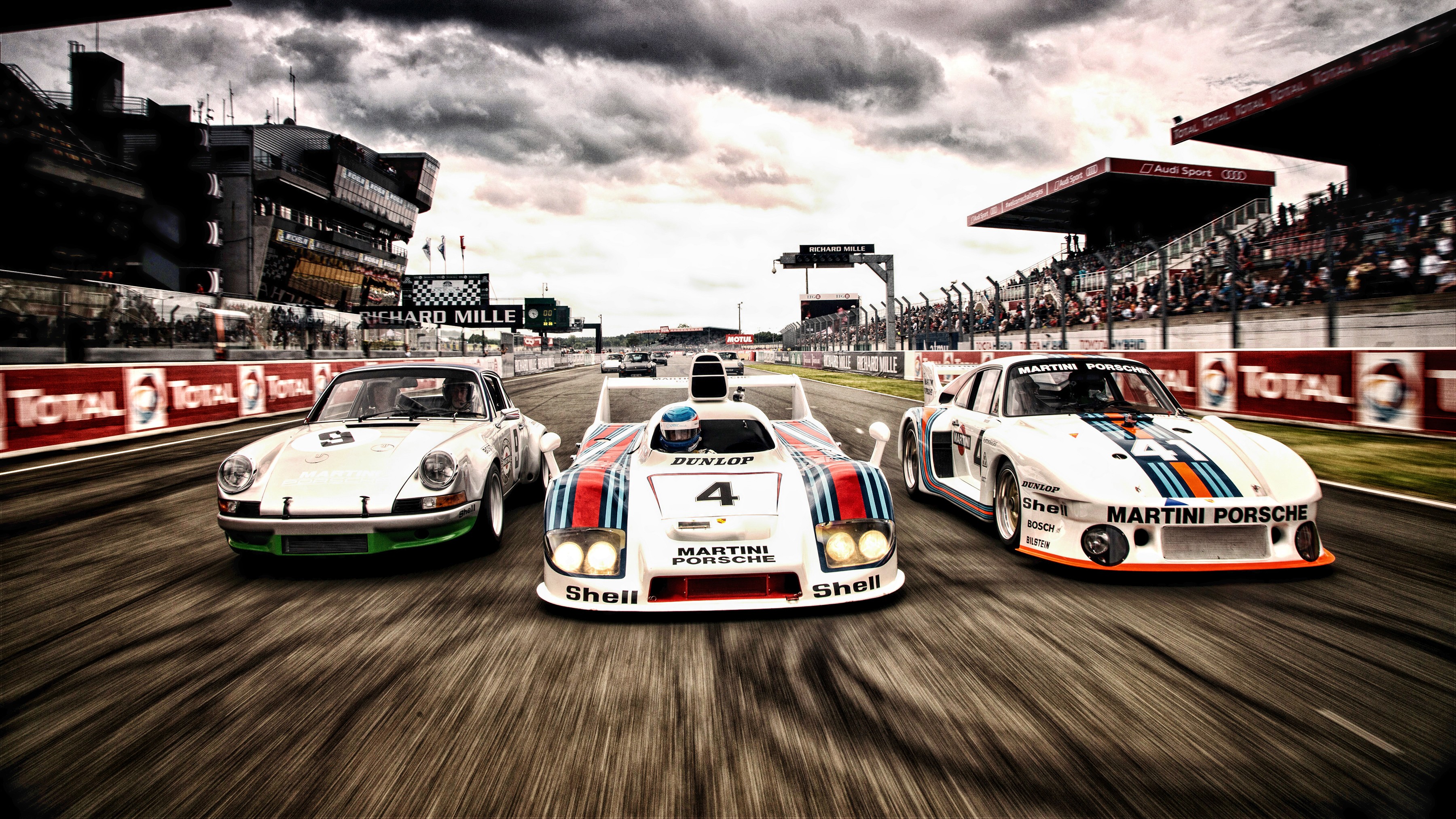 Racing prototype of the Porsche 936