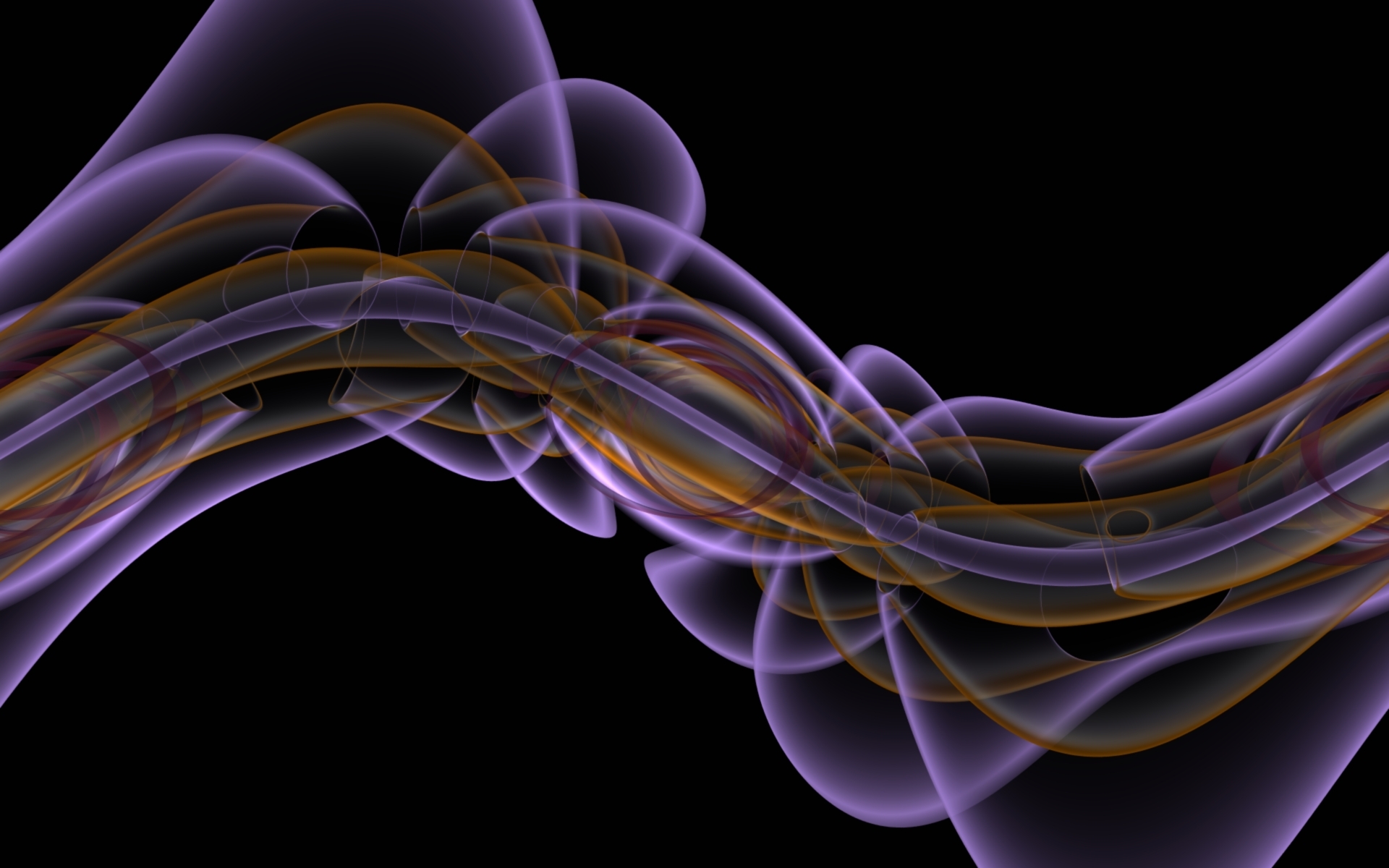 Wallpapers smoke light wavy on the desktop