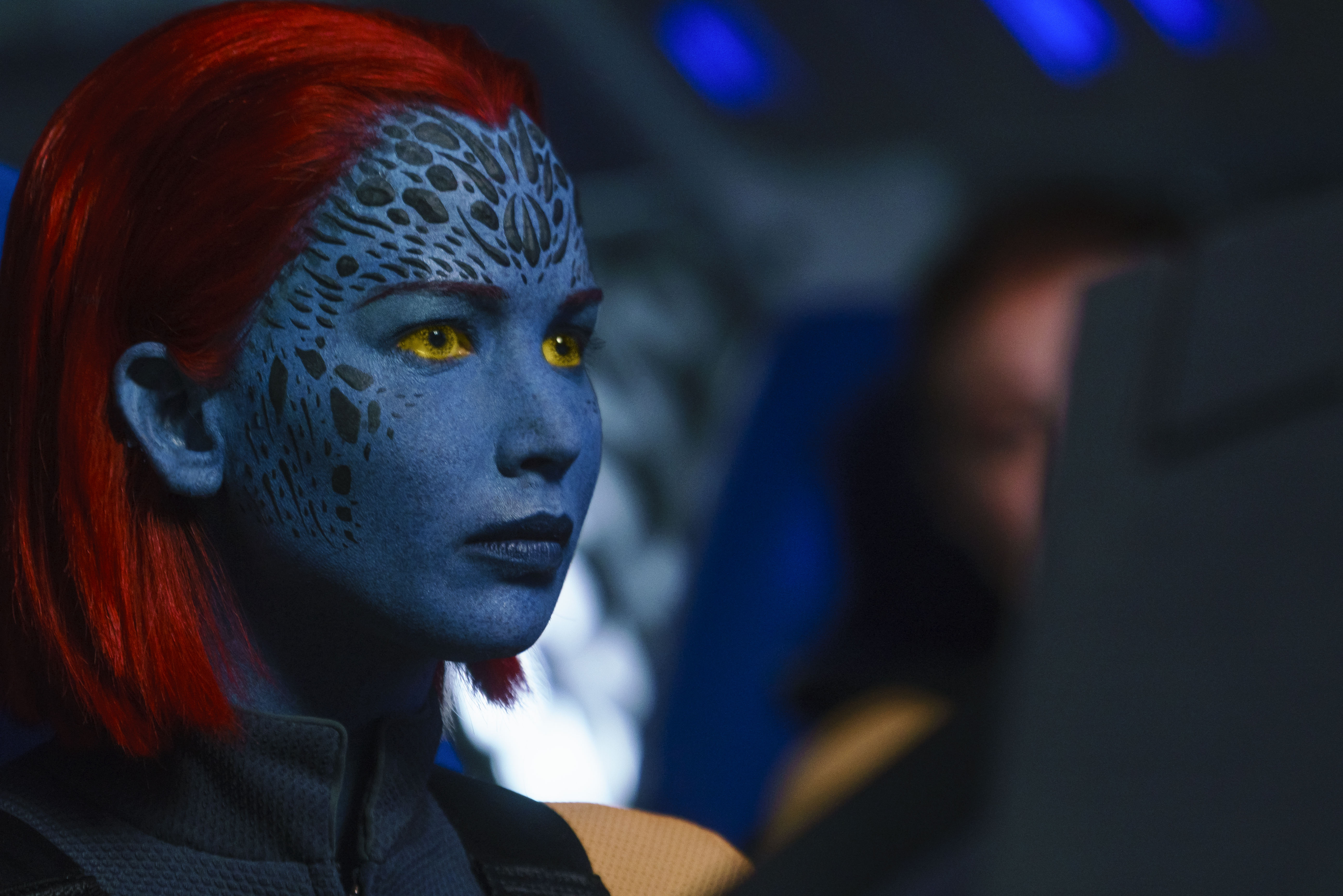 Wallpapers mystique x men dark phoenix Jennifer Lawrence on the desktop