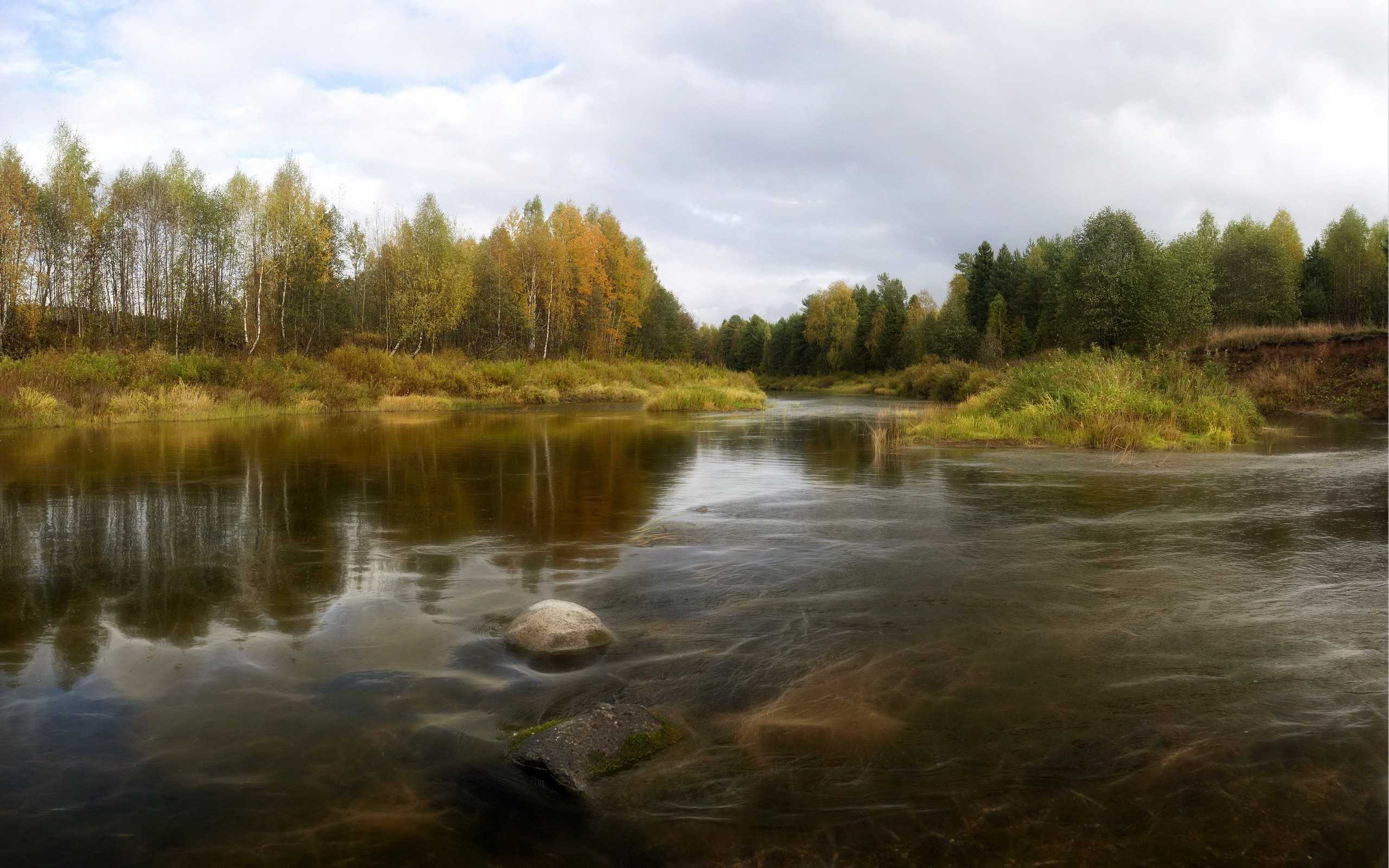 Обои пейзаж озеро вода на рабочий стол