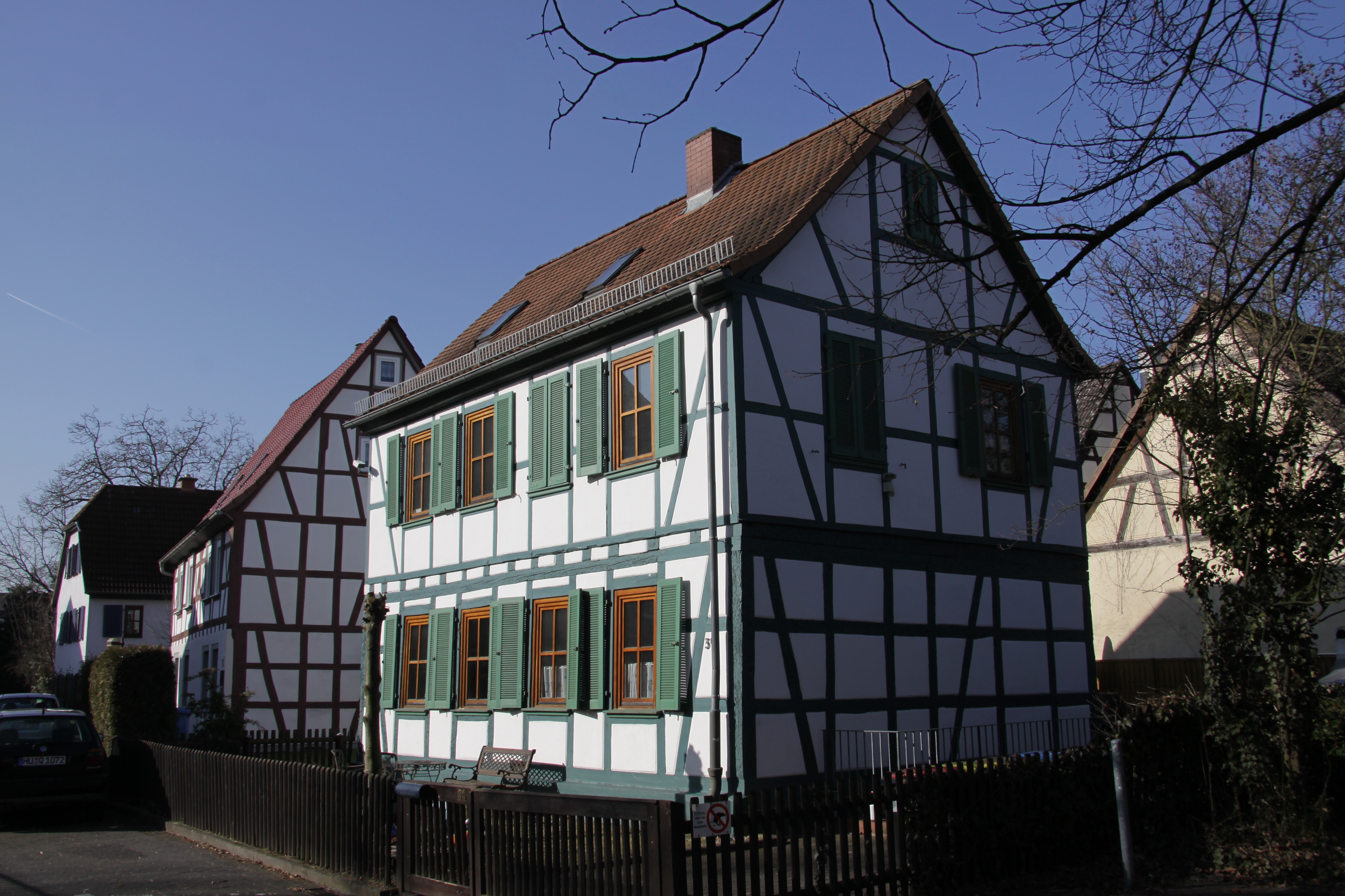 Free photo Two-story farmhouse