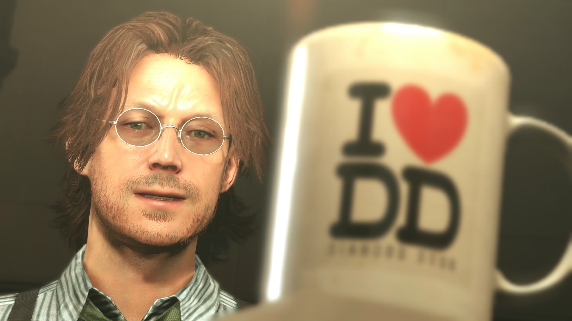 Обои белый очки красный на рабочий стол