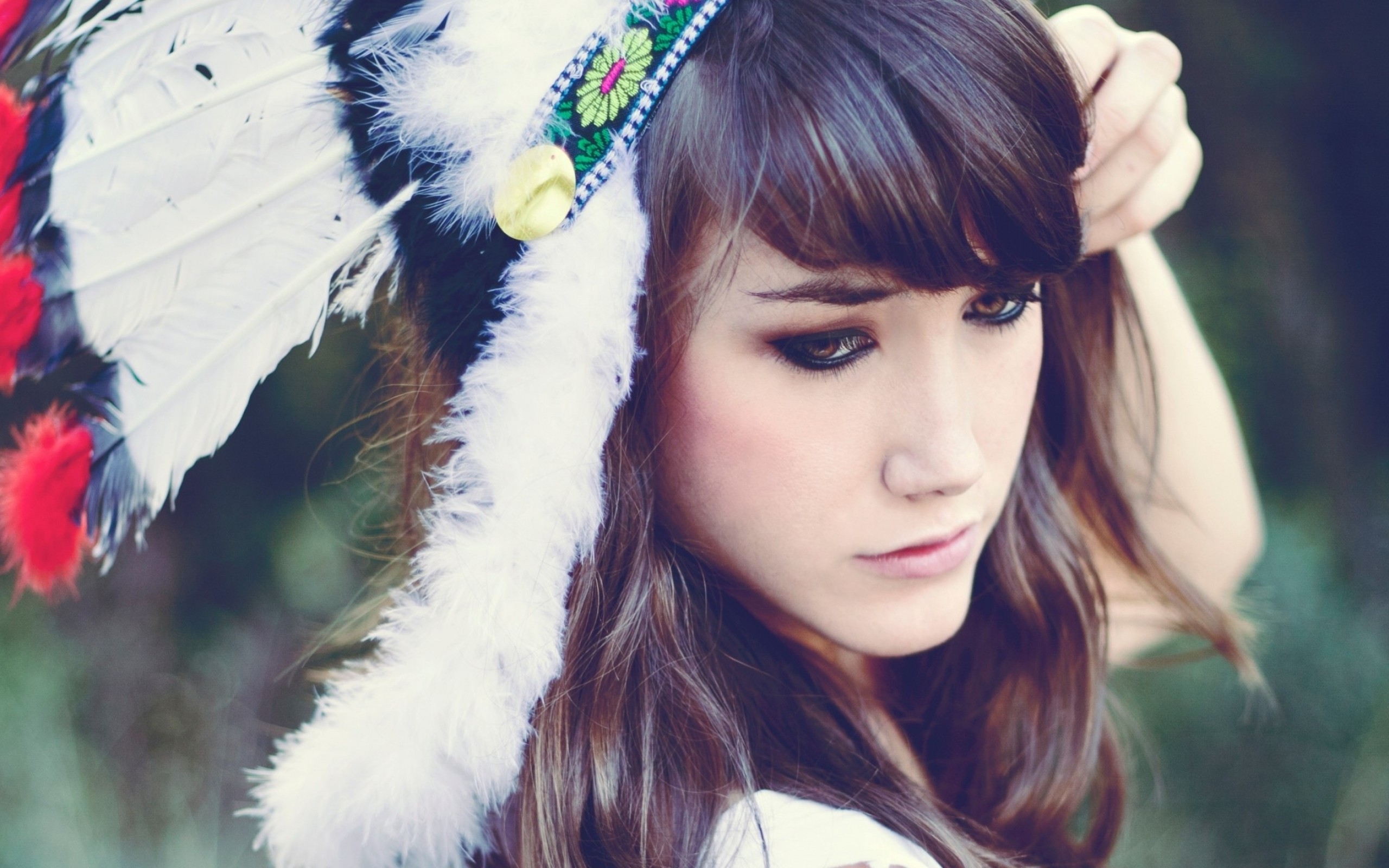 桌面上的壁纸模型 肖像 动画