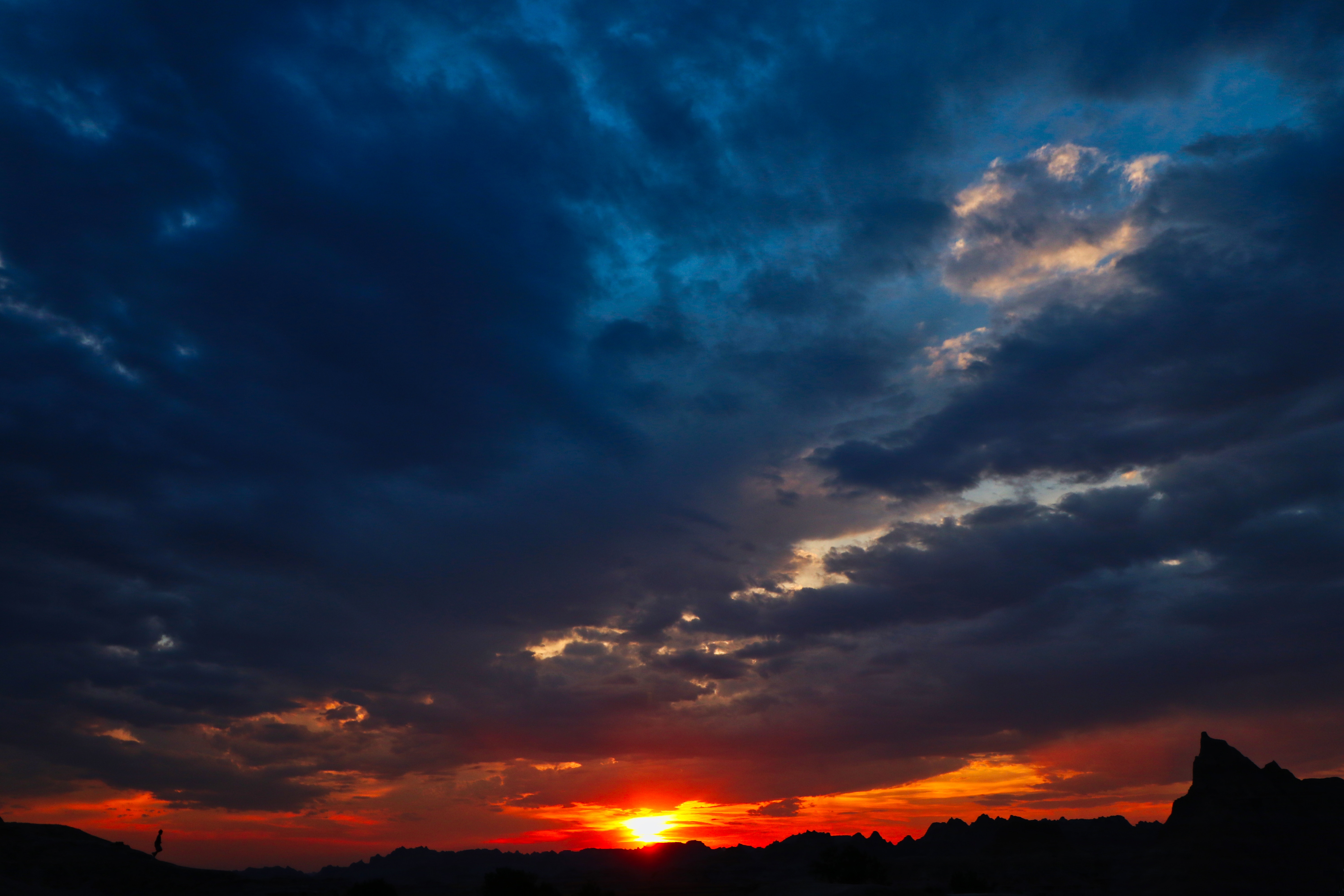 免费照片夏天的夕阳