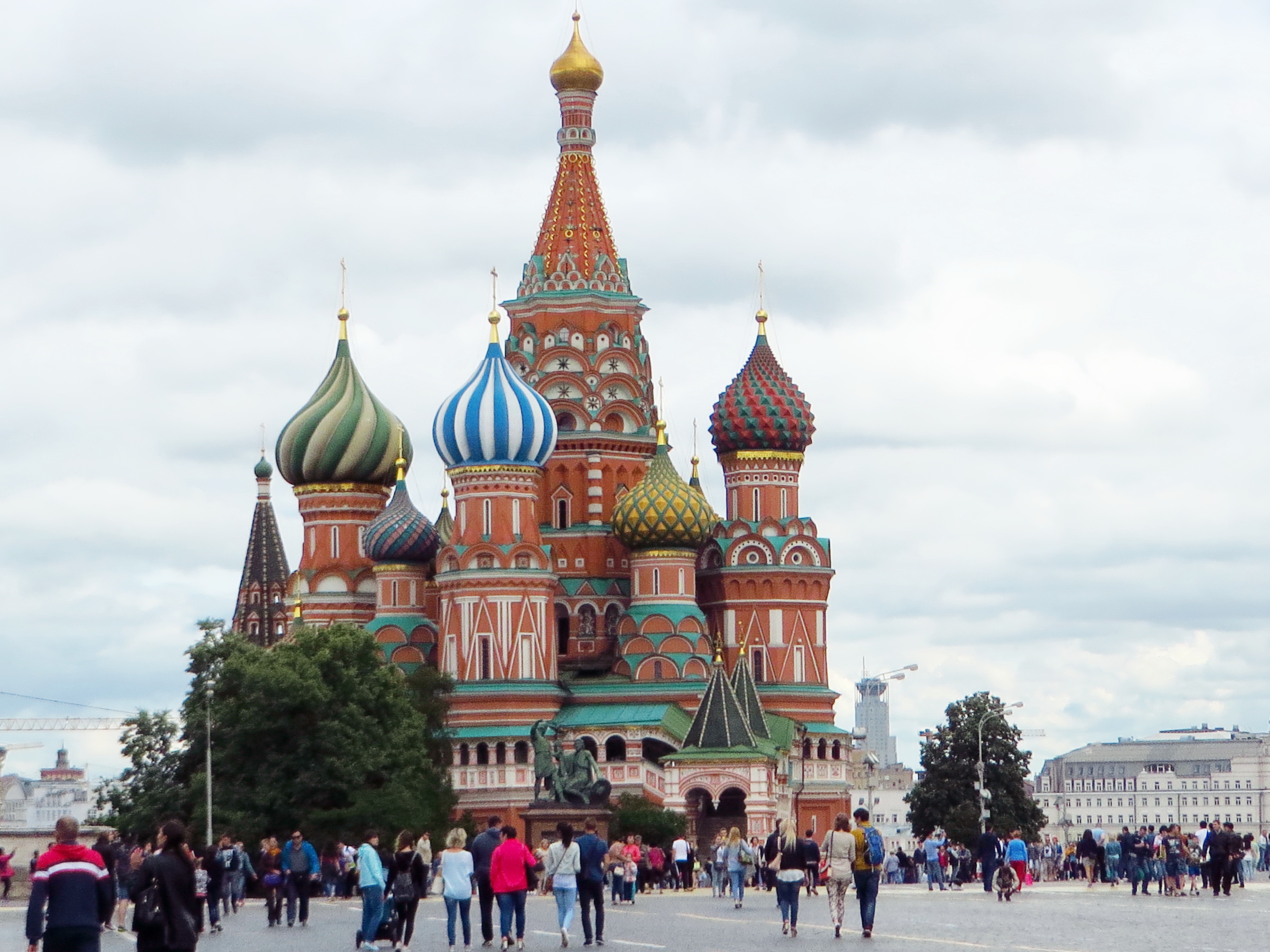 Free photo Cathedral in Moscow on Red Square