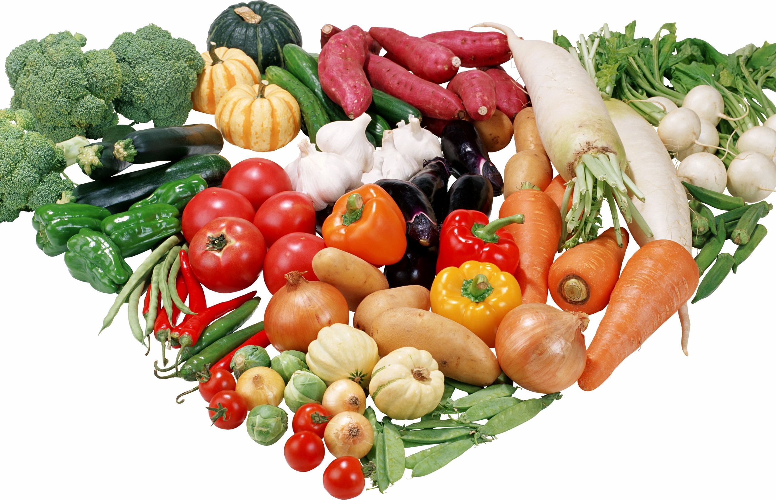 Assorted fresh vegetables