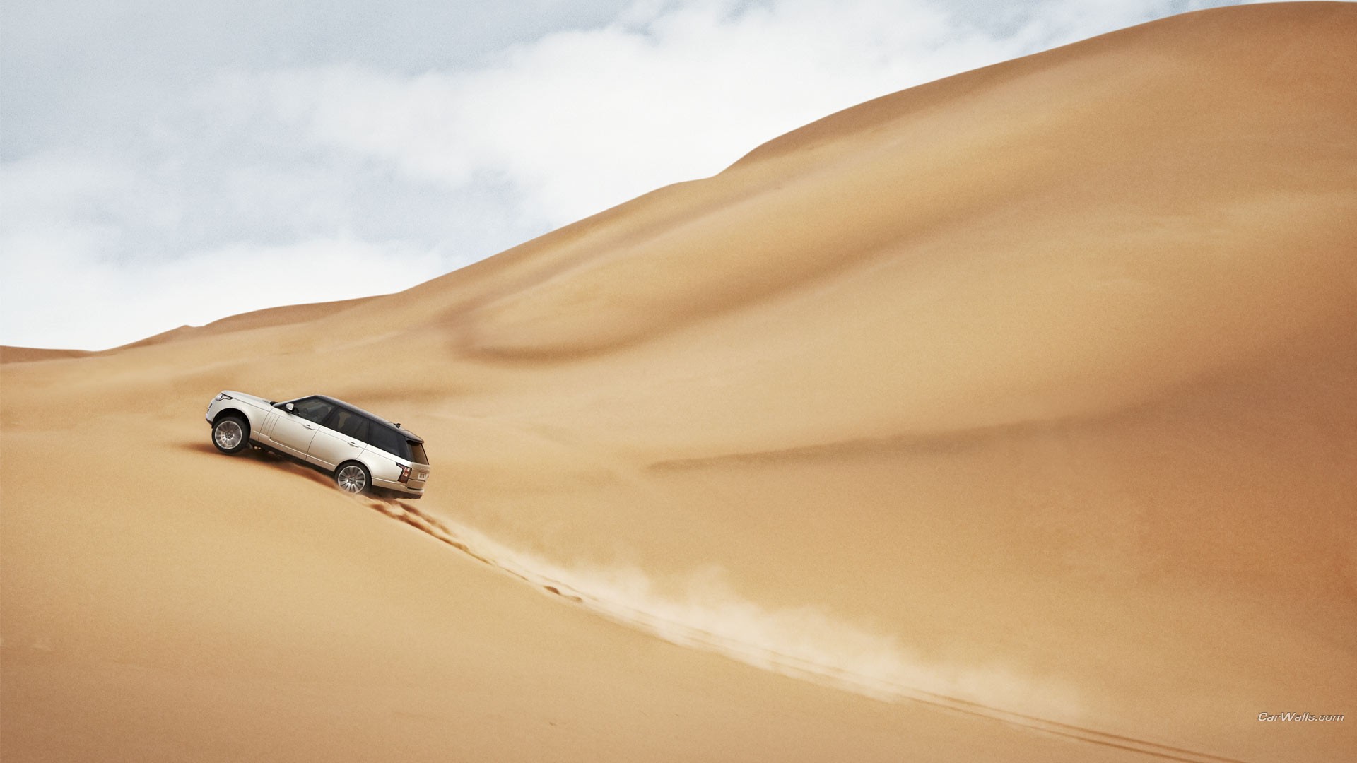 Wallpapers landscape sand car on the desktop