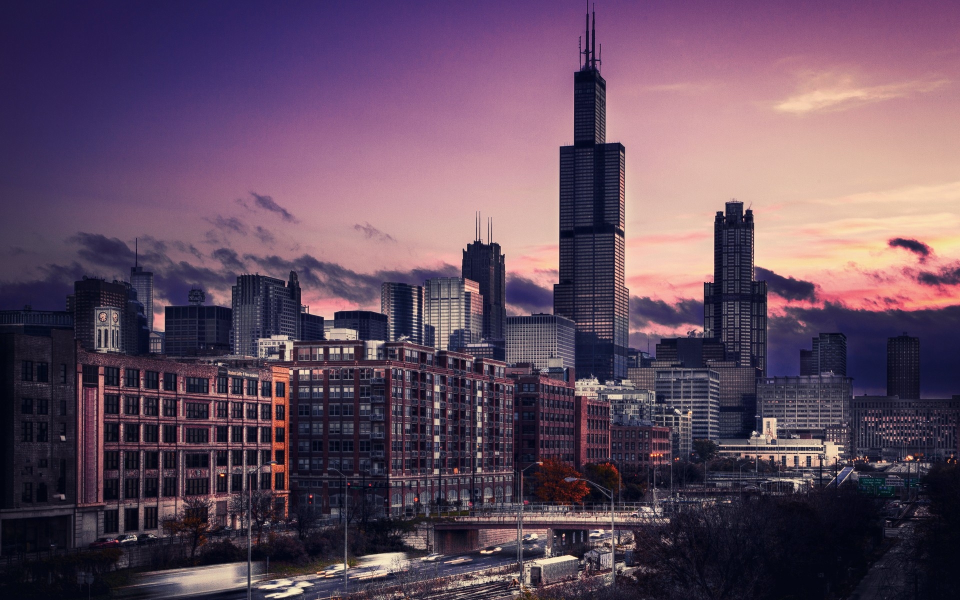 Beautiful night city