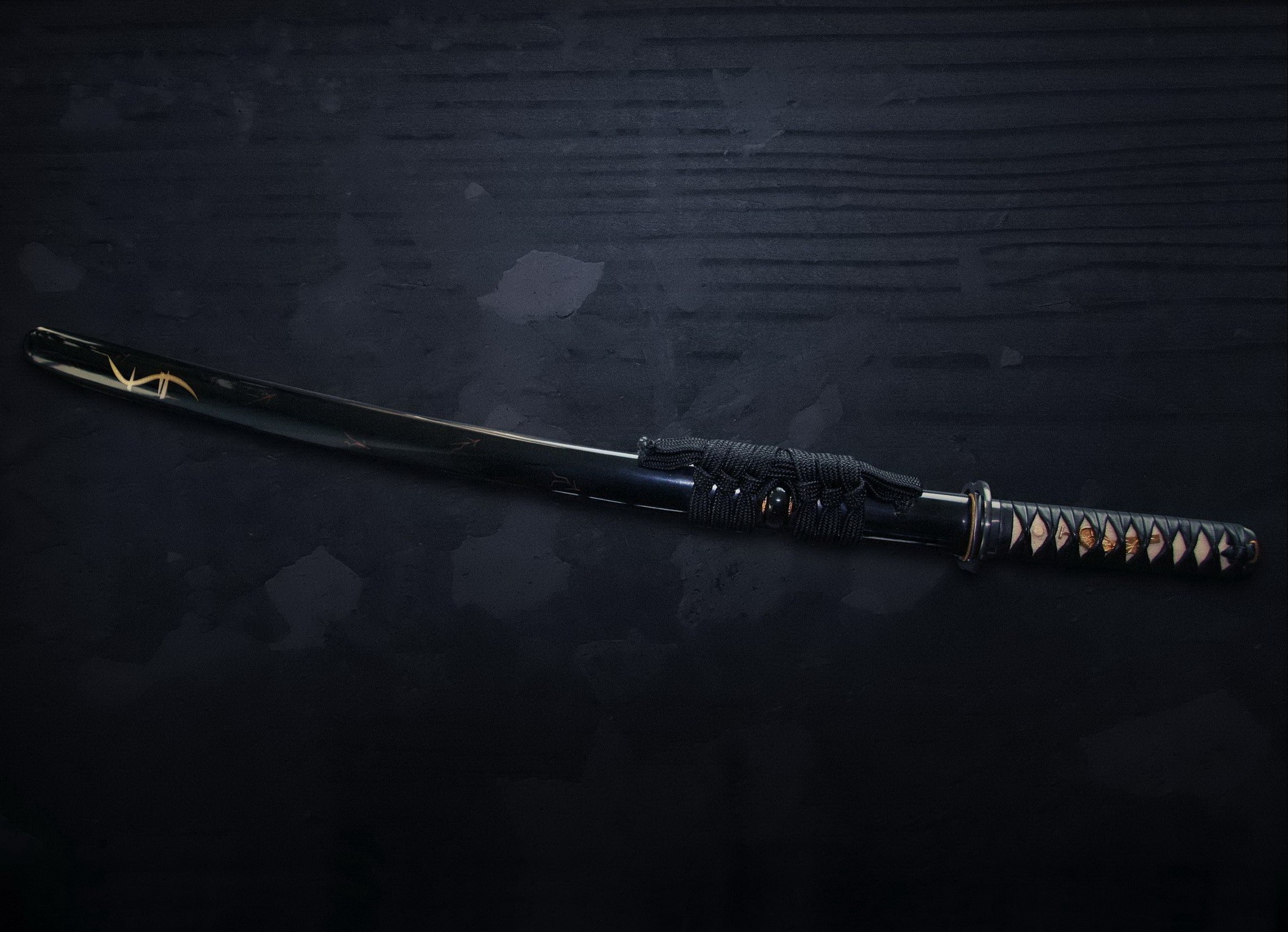 Wallpapers katana sword weapon on the desktop