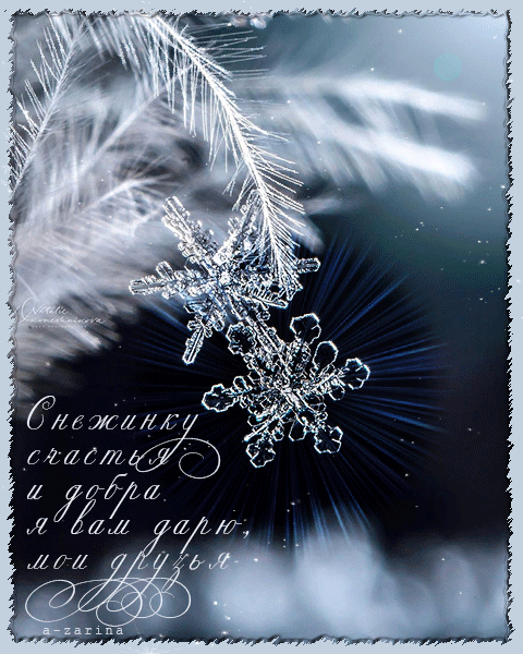 Открытка на тему анимация снежинка мороз скачать бесплатно