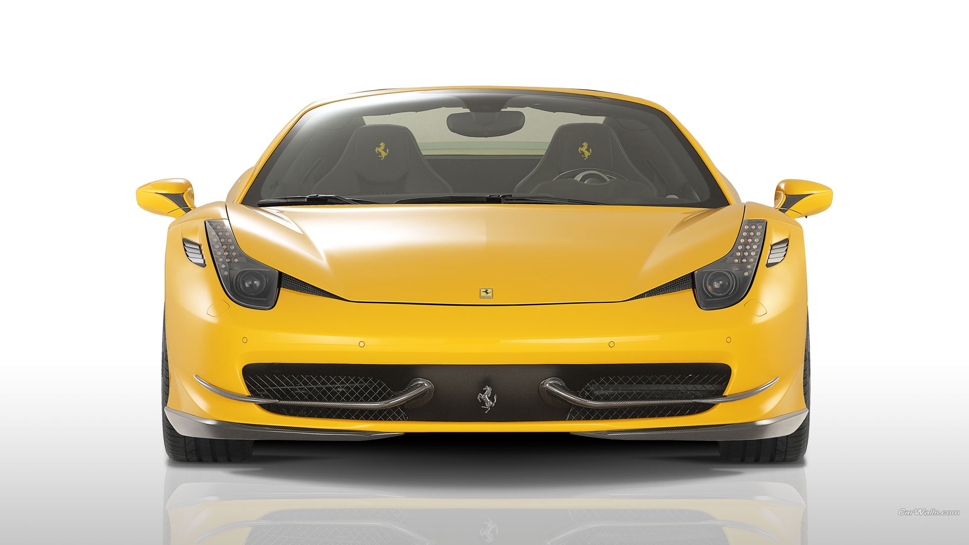 Wallpapers ferrari 458 supercars car on the desktop