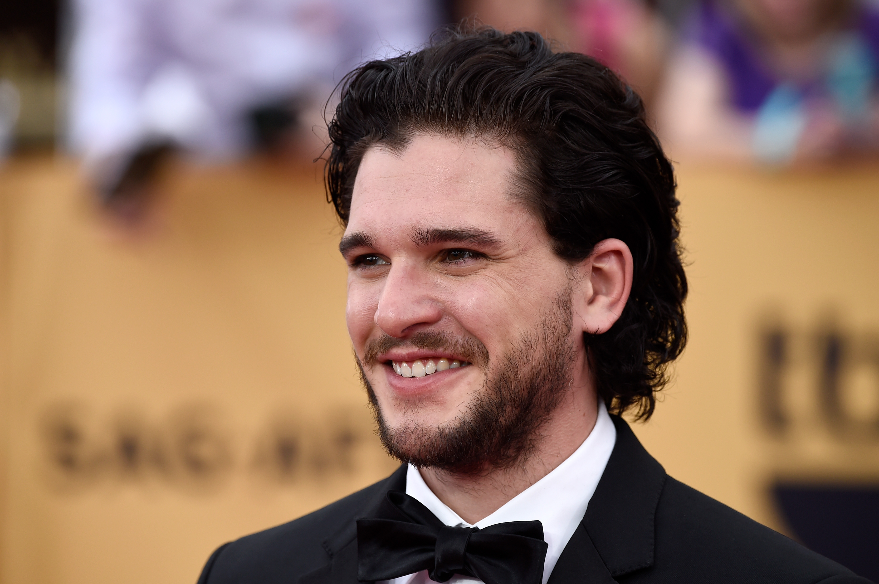Wallpapers Kit Harington grin actor on the desktop