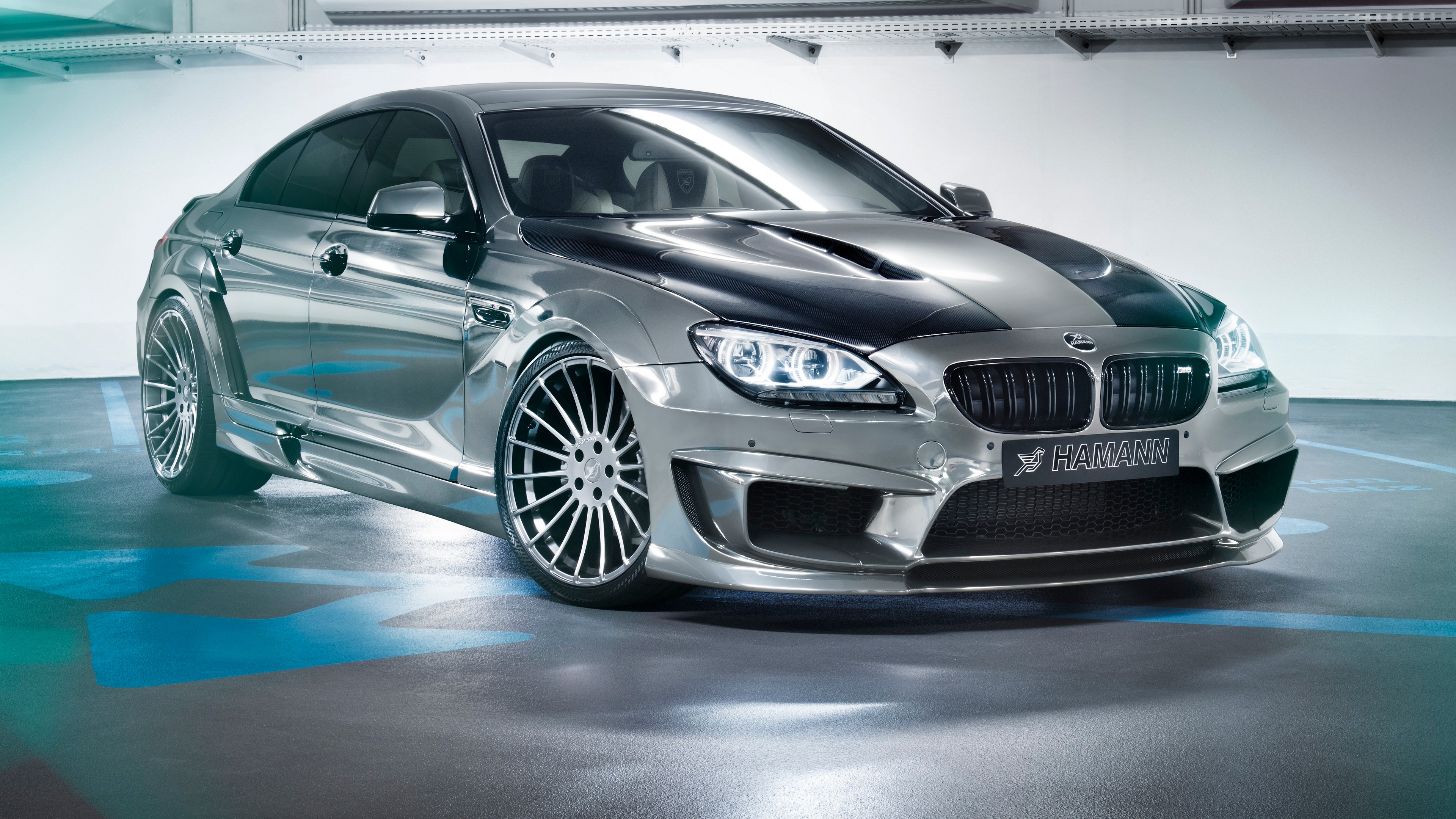 Free photo Grey Hamann BMW M6 Gran Coupe