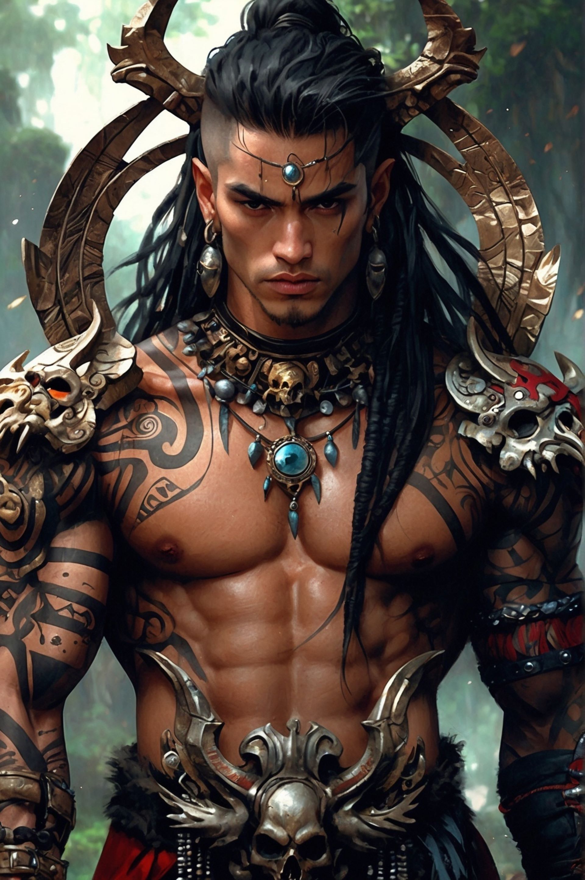 Портрет воина