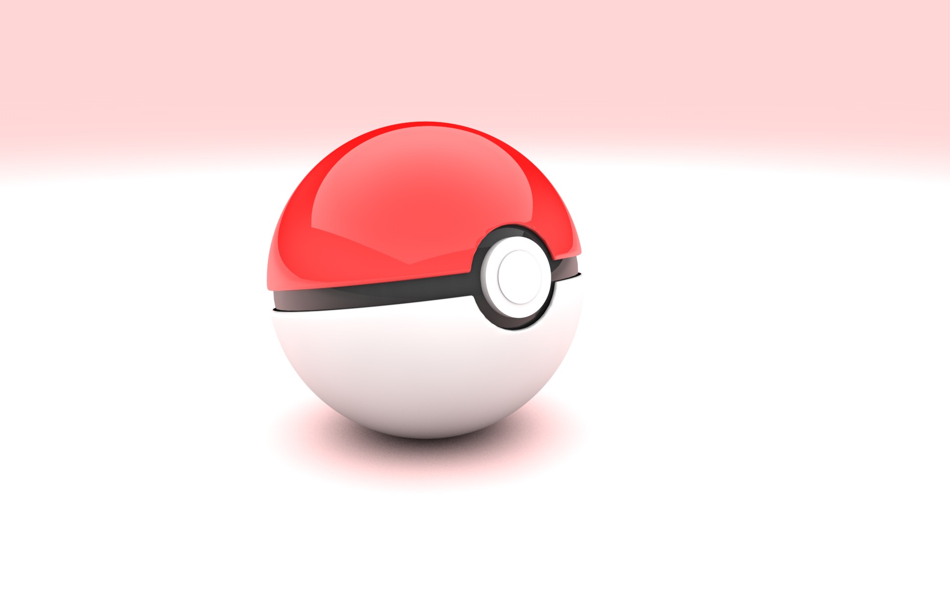 Pokéball from the game Pokemon Go.
